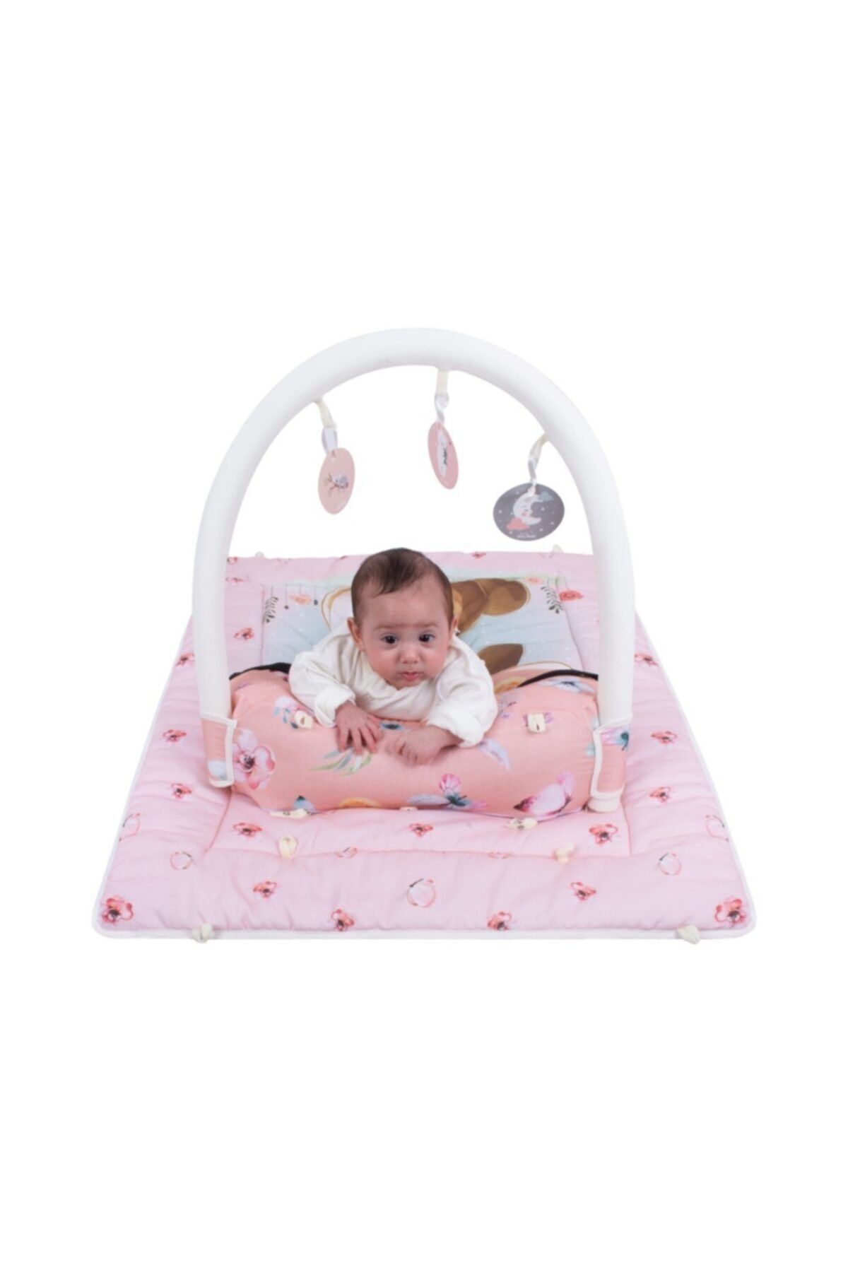 Sevi Bebe Çok Fonksiyonlu Oyun Minderi - Tavşan fotoğrafı 2 (önizleme)