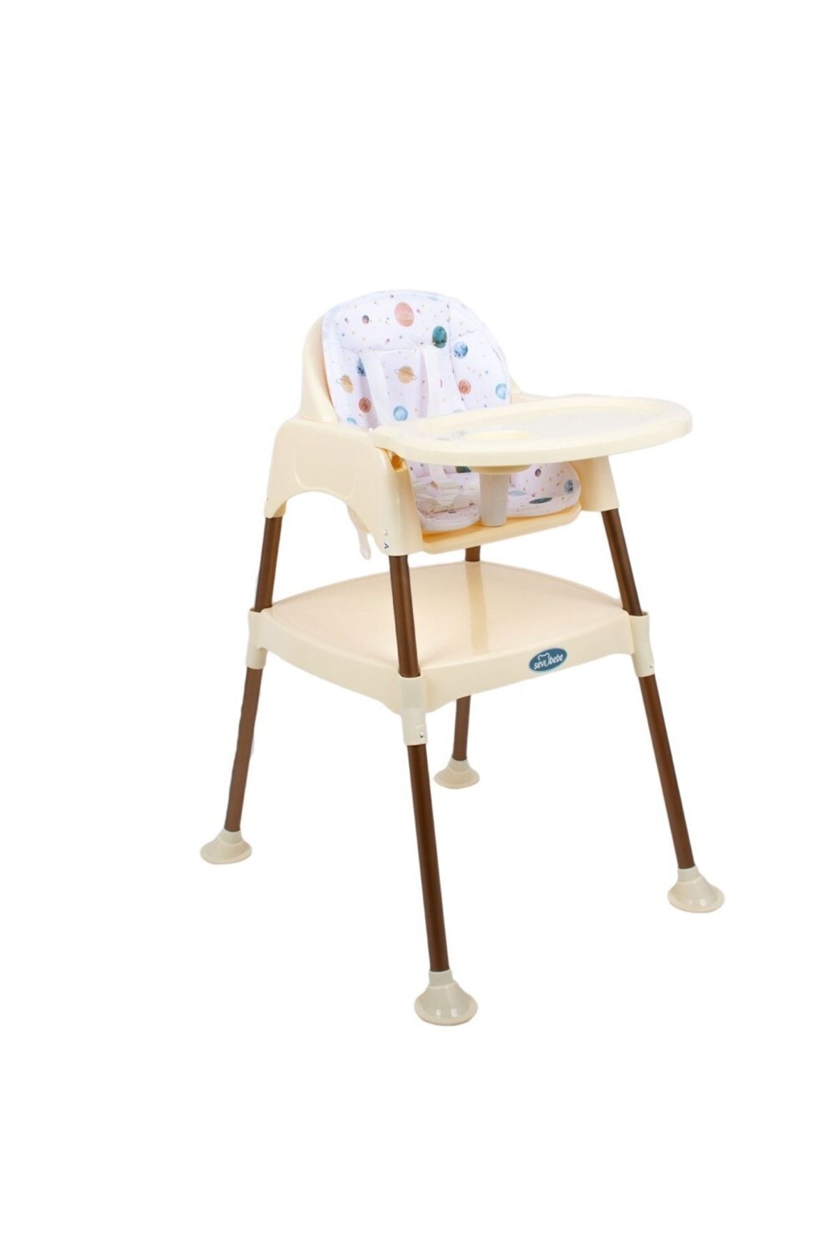 Sevi Bebe 3 In 1 Mama Sandalyesi Ekru fotoğrafı 2 (önizleme)