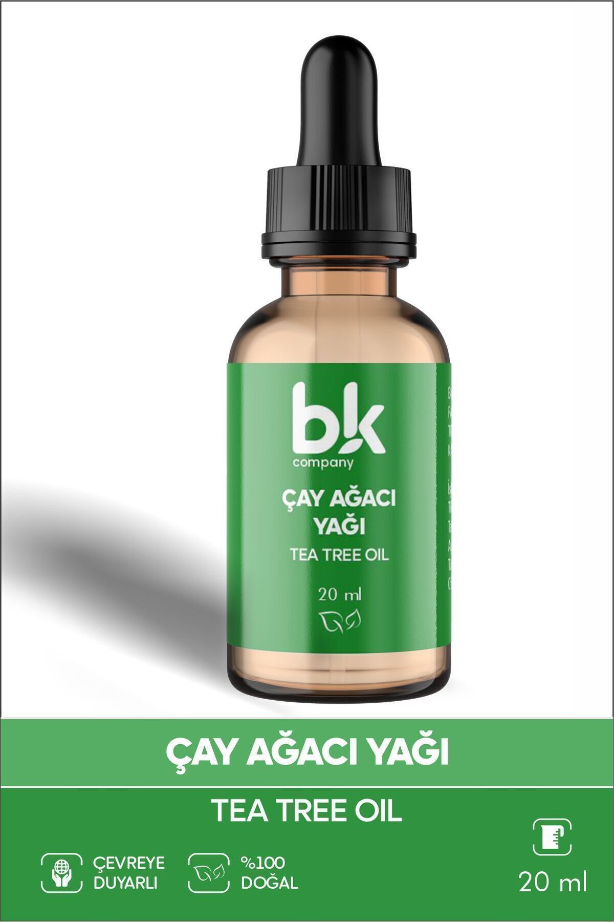 روغن درخت چای برای پوست و مو مناسب است. ضد آکنه، ضد شوره سر. سرم 20 میلی لیتر BK COMPANY