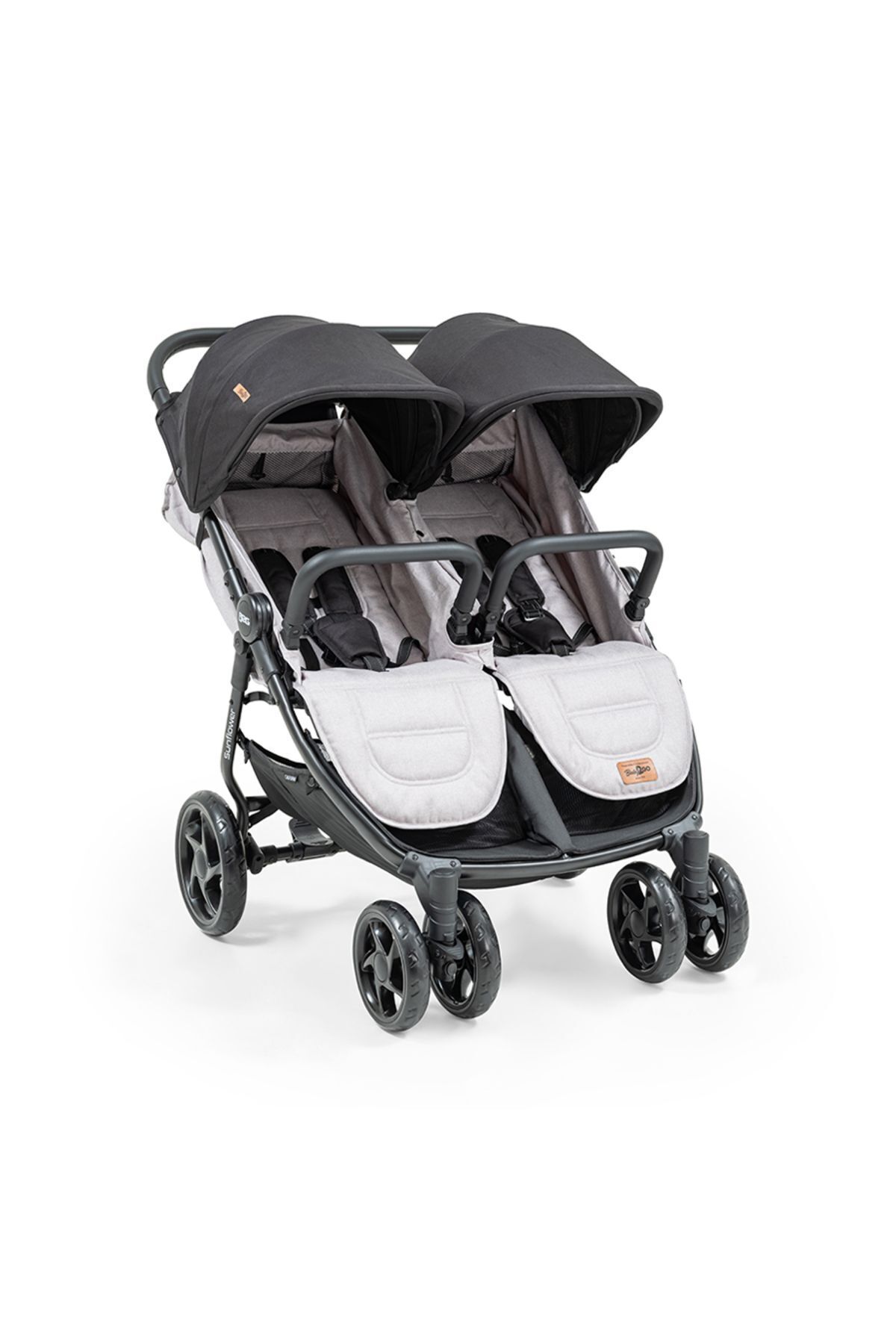 Jusso Baby2Go Sunflower İkiz Puset Bebek Arabası (Tek elle kapanabilme)