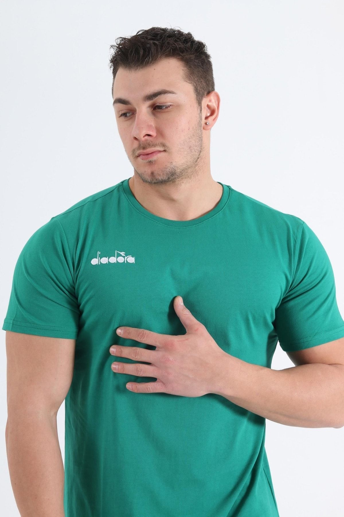Diadora-Veni Training T-shirt Green 4