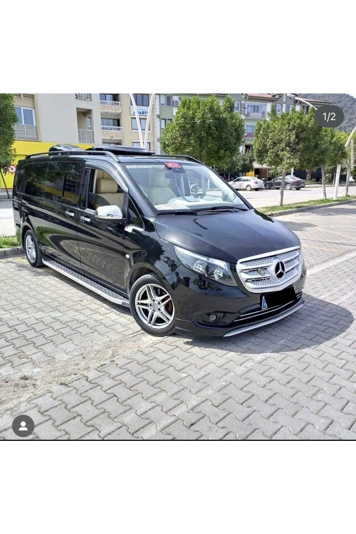 PRİMEAUTOGARAJ Mercedes Vito W447 Ön Tampon Eki Astarlı - Fiyatı