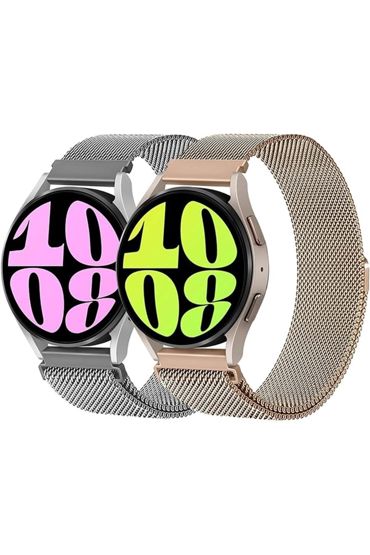 Samsung Galaxy Watch 4 5 6 40 44mm Classic 42 43 46 47mm Watch 5 Pro 45mm 2 Milanes Bands