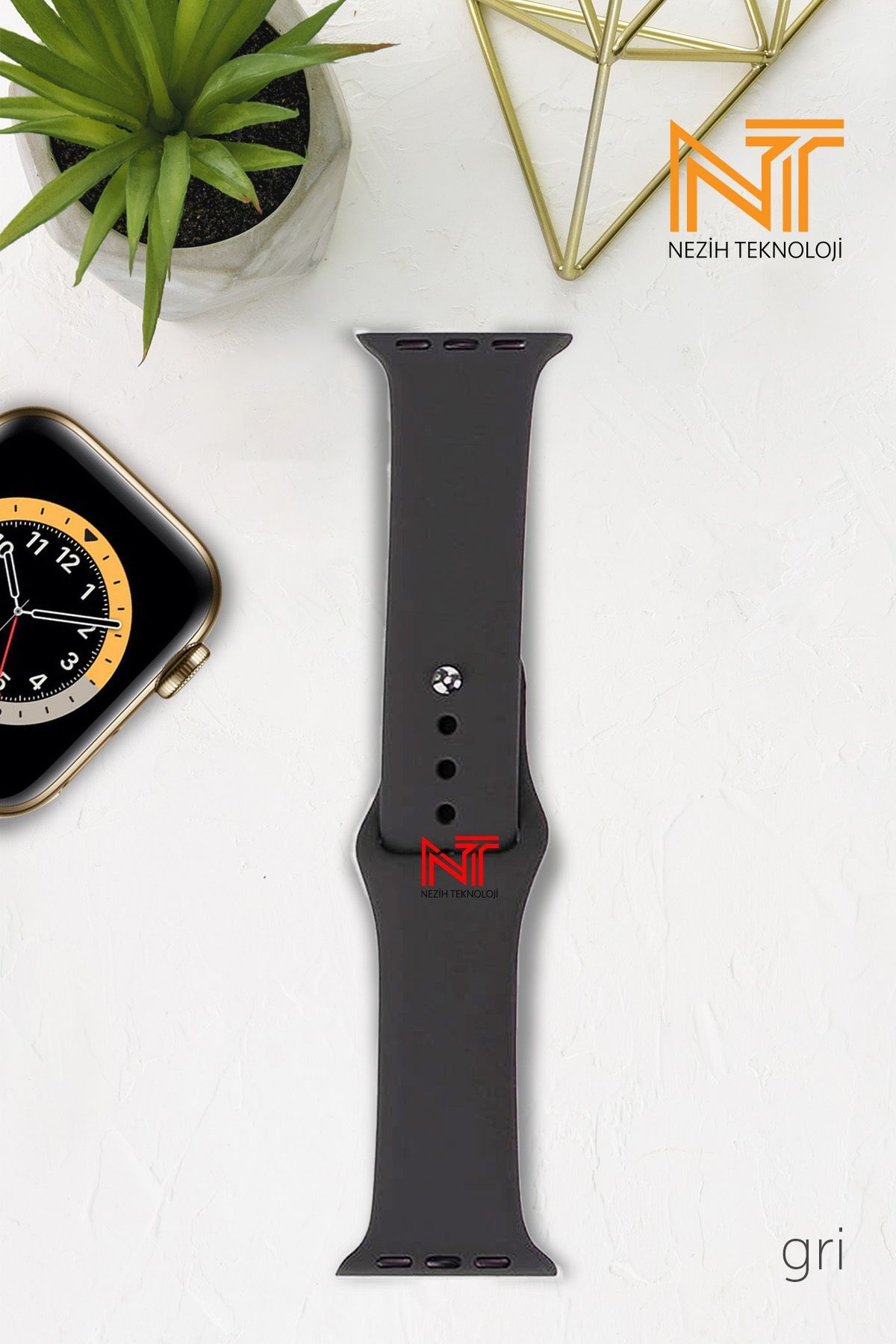 Apple Watch Series 2/3/4/5/6/7/8/9/Se 38-40-41mm Compatible A+ Quality Soft Silicone Sports Band