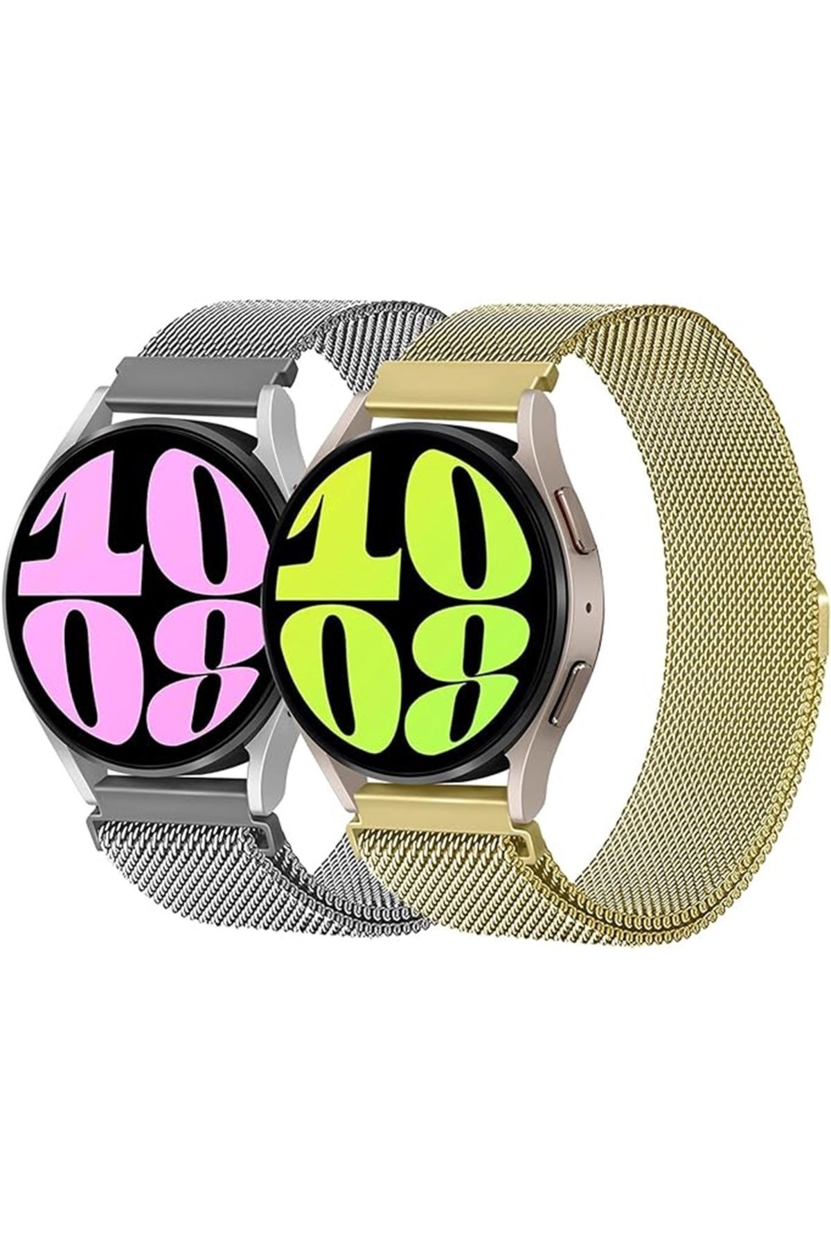 Samsung Galaxy Watch 4 5 6 40 44mm Classic 42 43 46 47mm Watch 5 Pro 45mm 2 Milanes Bands