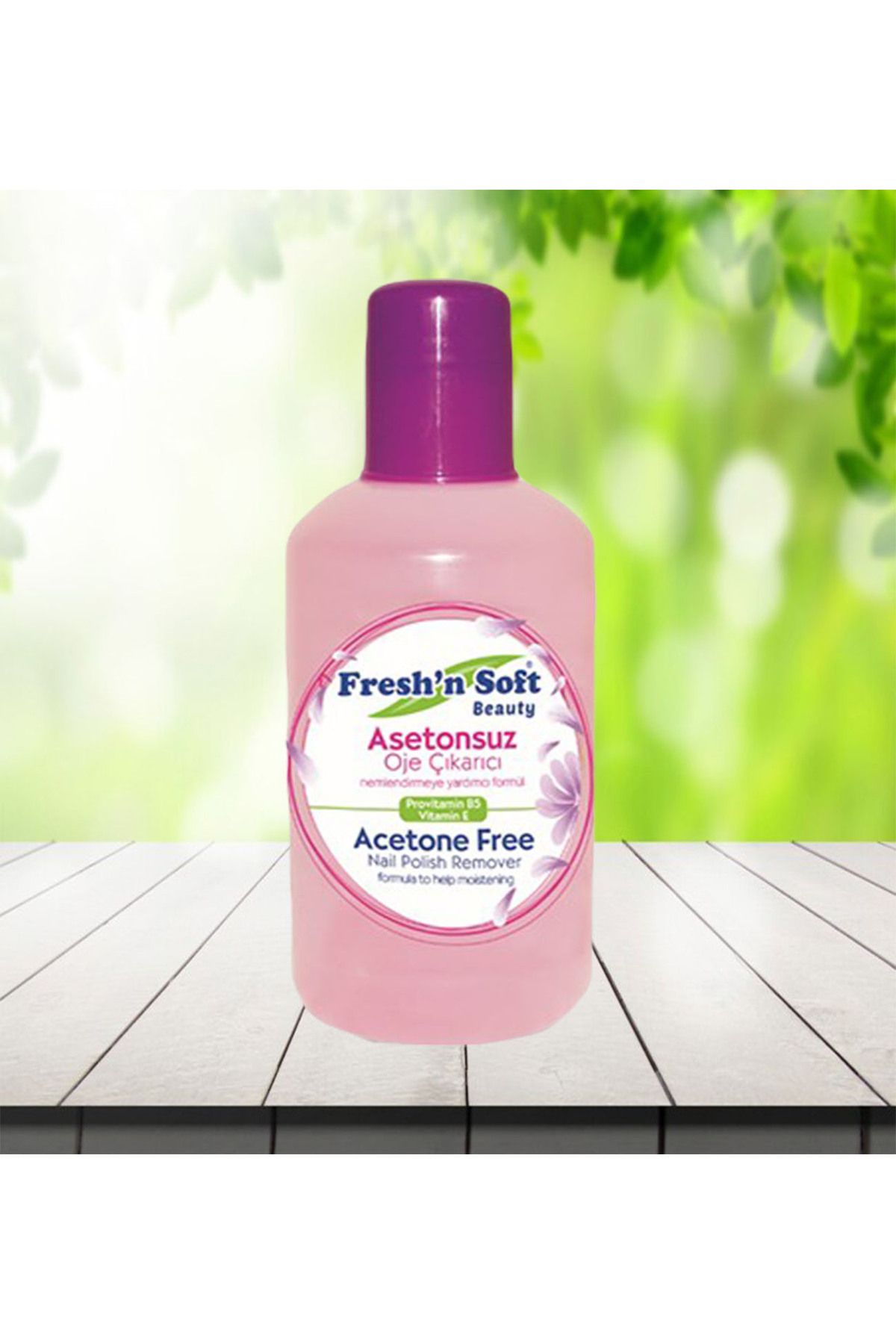 FRESHNSOFT Fresh'n Soft Beauty Asetonsuz Oje Çıkarıcı 100 ml