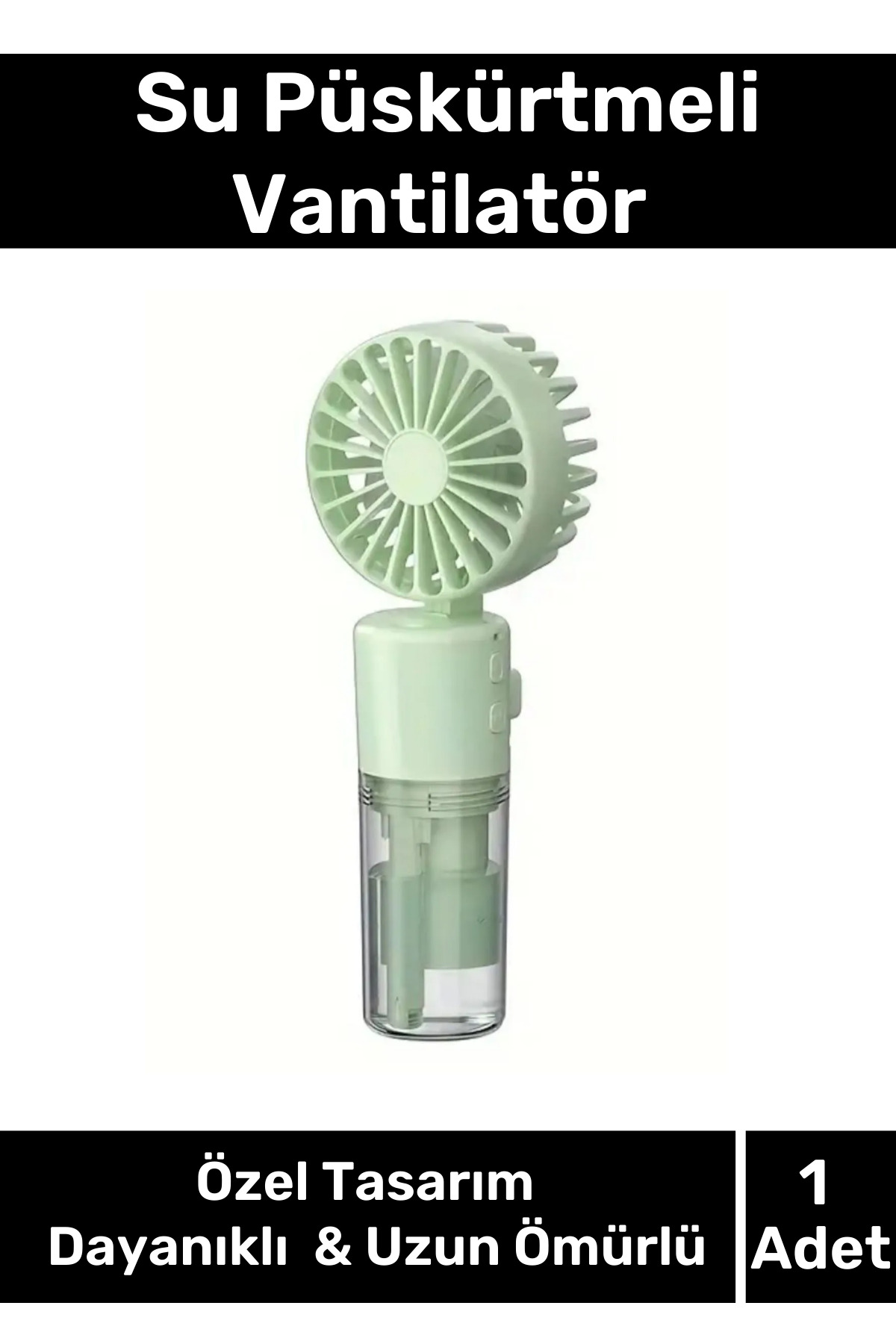Custom Made Portable 3 Stage 1200 mAh Usb Rechargeable Water Tank Spray Mini Air Conditioner Fan