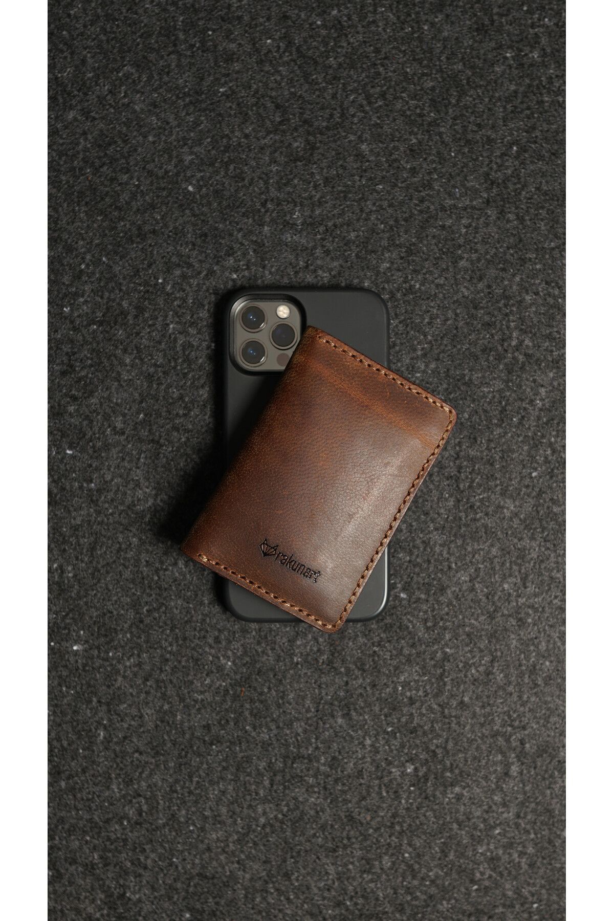 کیف پول مردانه قهوه ای rakunart | 0016 Para Girişli Kartlıklı Cüzdan KAHVE اورجینال - تصویر 8