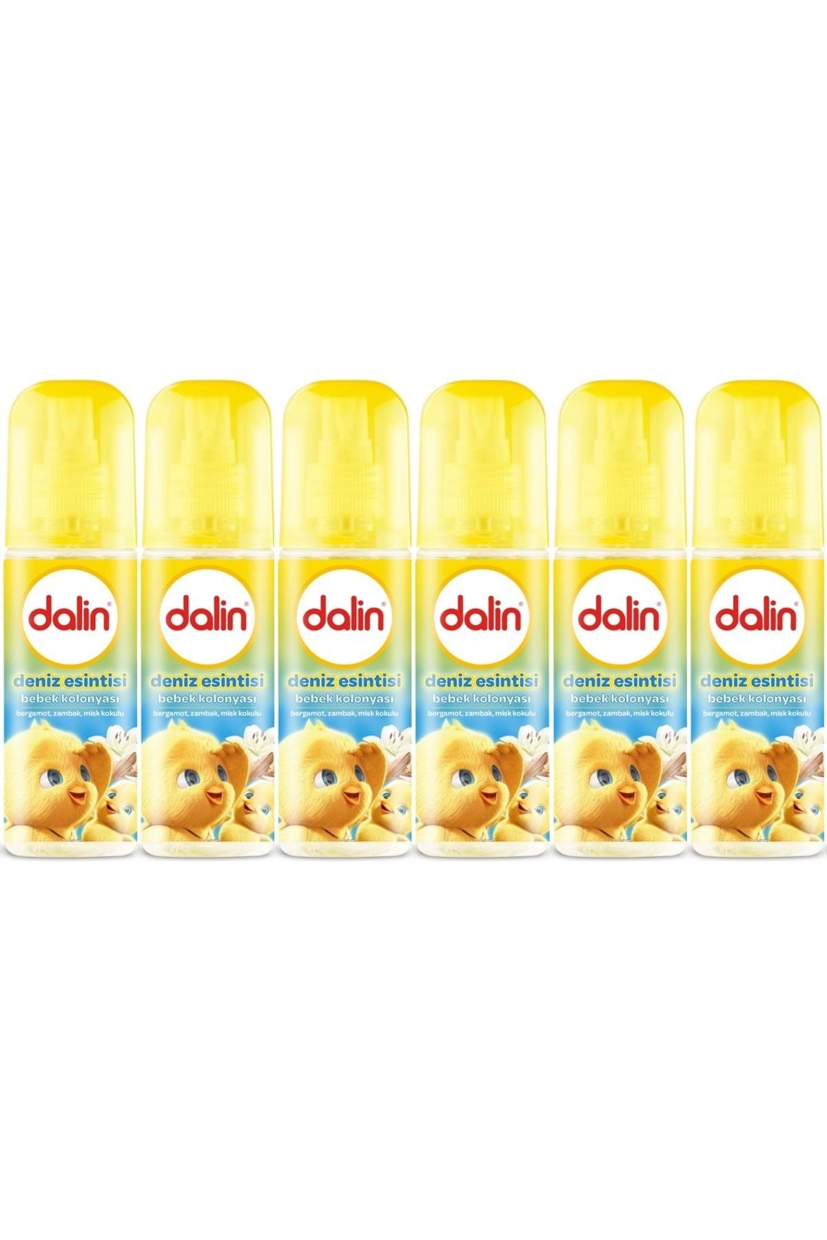 Dalin Bebek Kolonyası 150ML Deniz Esintisi (Bergomat-Zambak-Misk Kokulu) (6 Lı Set)