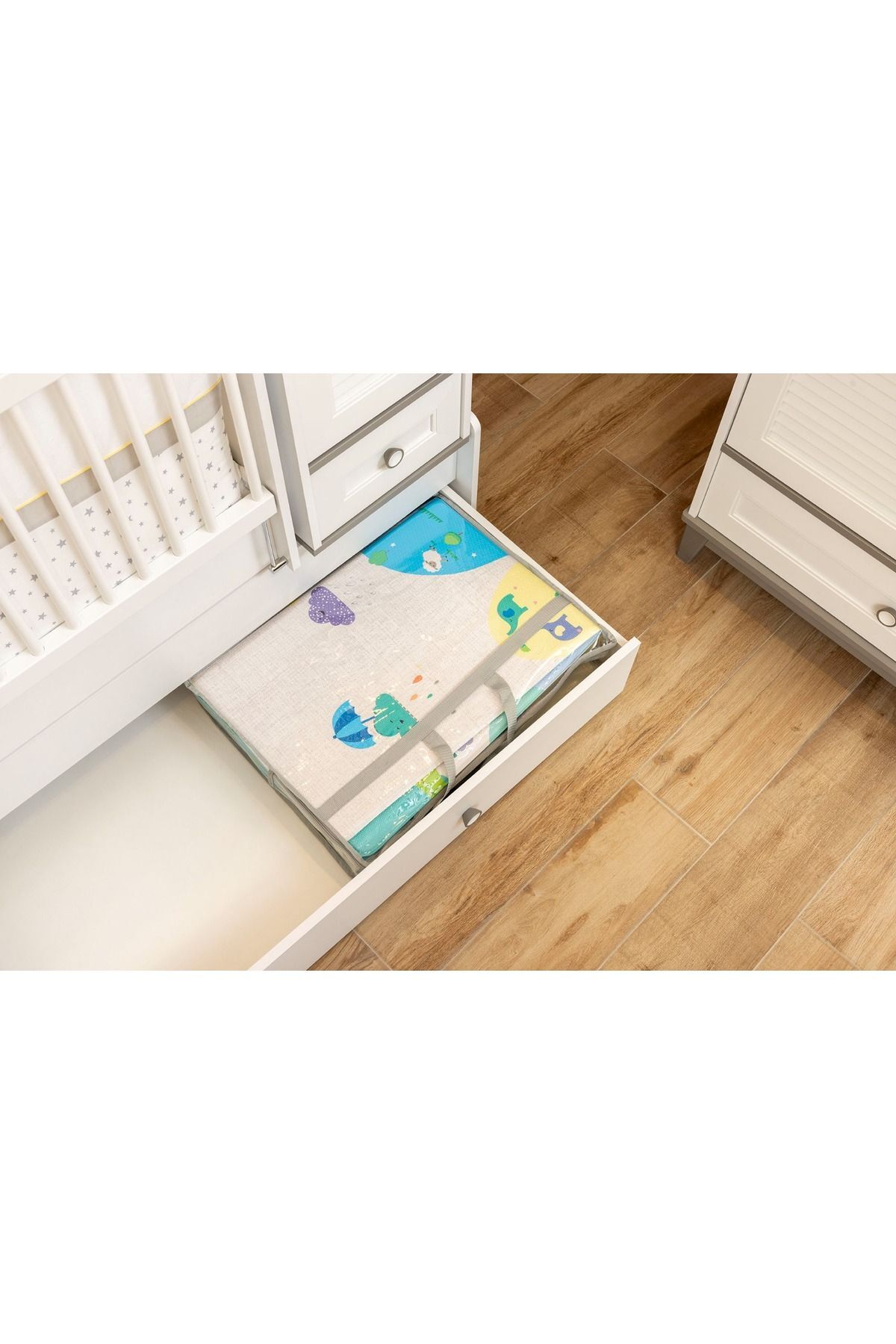 OGGİA Animal Park Premium Katlamalı Oyun Matı / Halısı 130cm*190cm*12mm (TAŞIMA ÇANTALI) fotoğrafı 4 (önizleme)