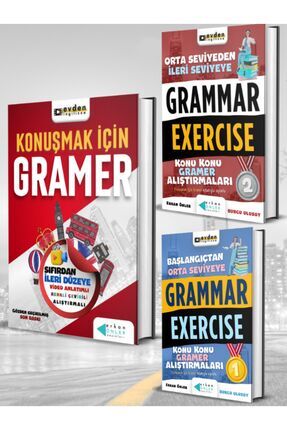 Erkan Önler Yayınları TAM GRAMER SETİ (VİDEO KONU ANLATIMLI VE BOL ALIŞTIRMALI)