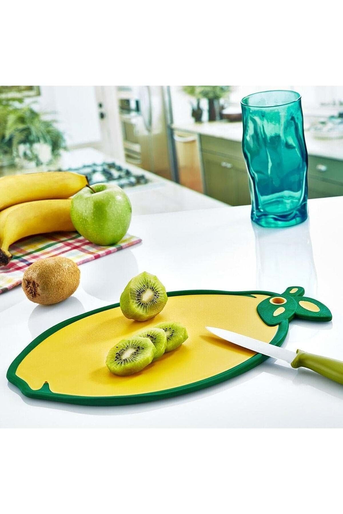 Doğuş Mutfak-Anti-Slip 2-Piece Cutting Board, 2-Piece Fruit Cutting Board 3