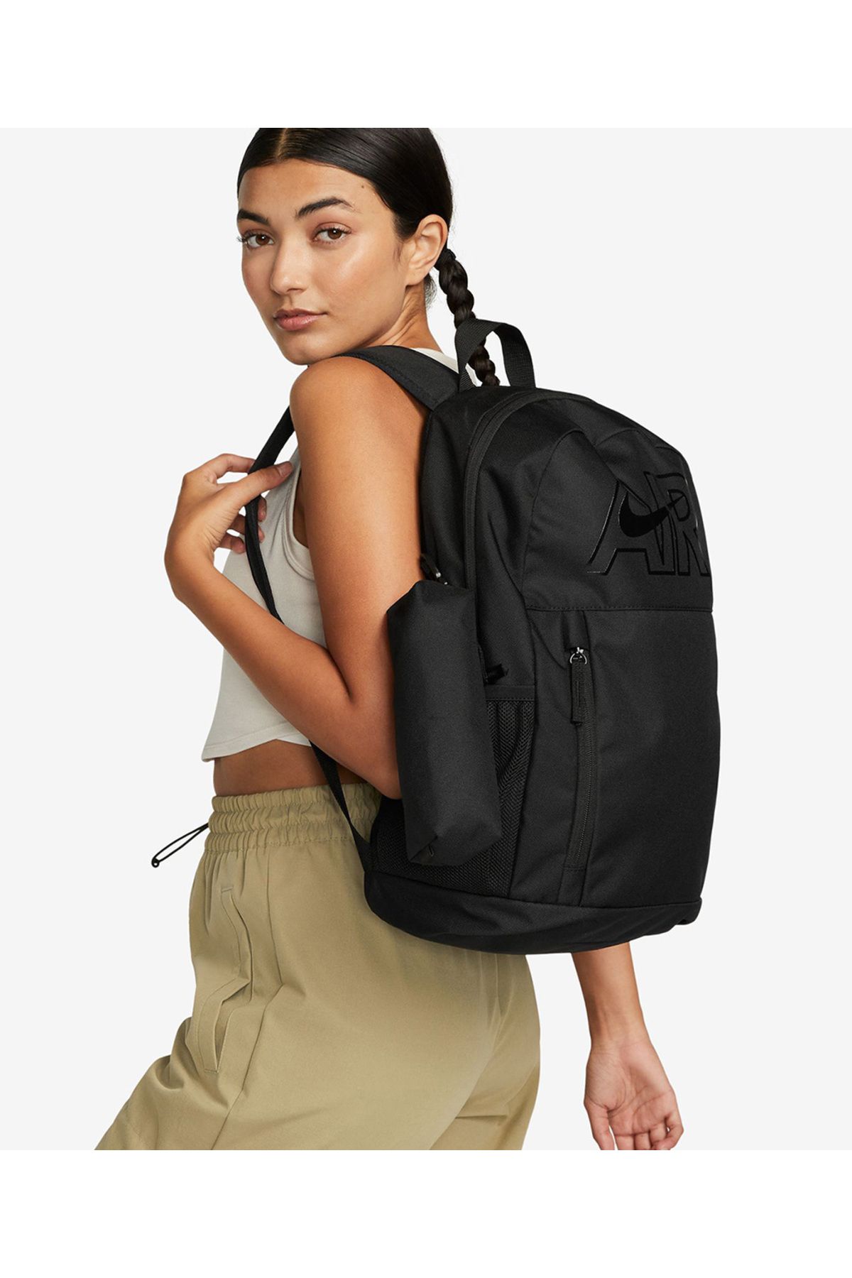 Nike Backpack Black Plain Trendyol