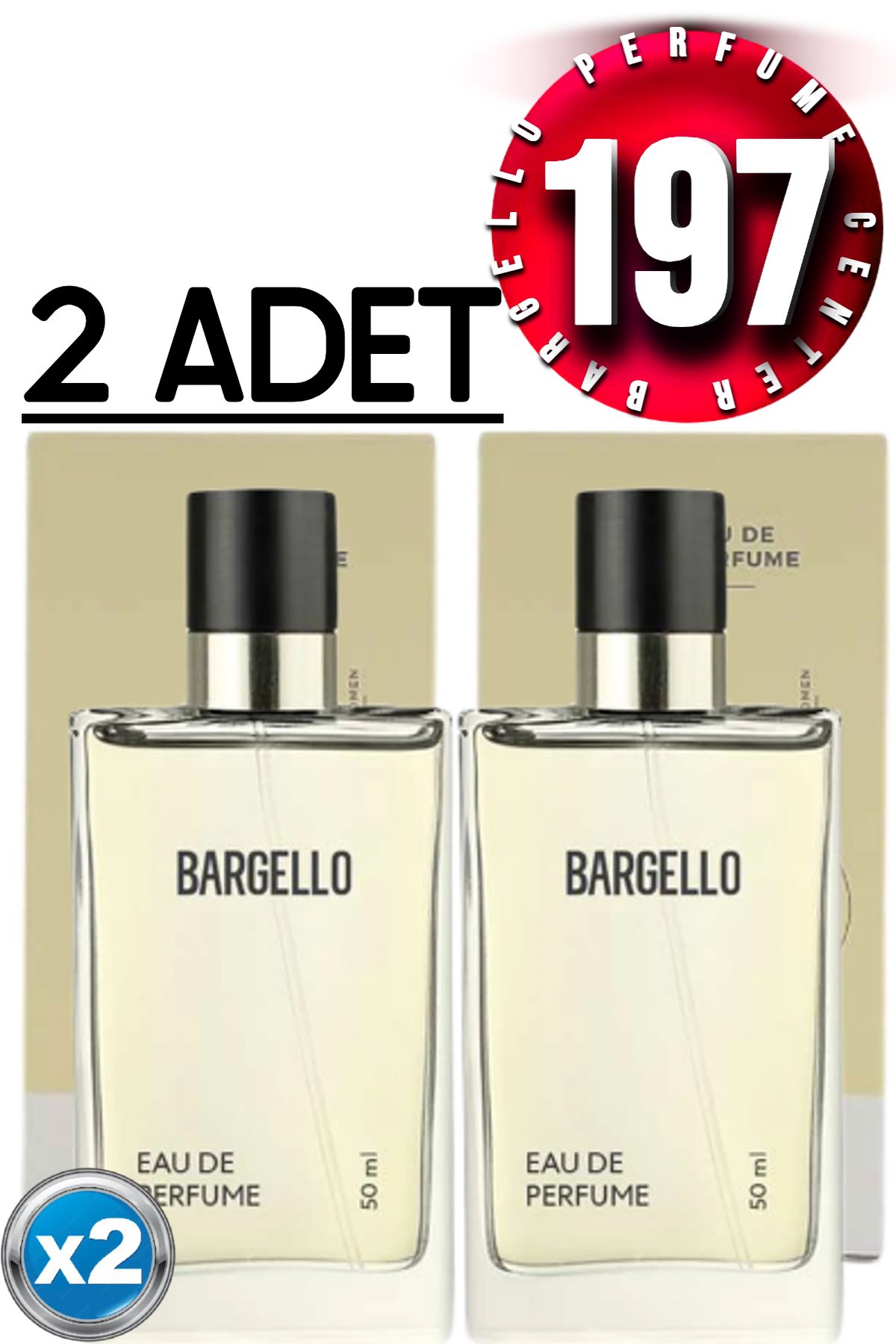 197x2(2PCS) Oriental 50 ml Edp Bargello