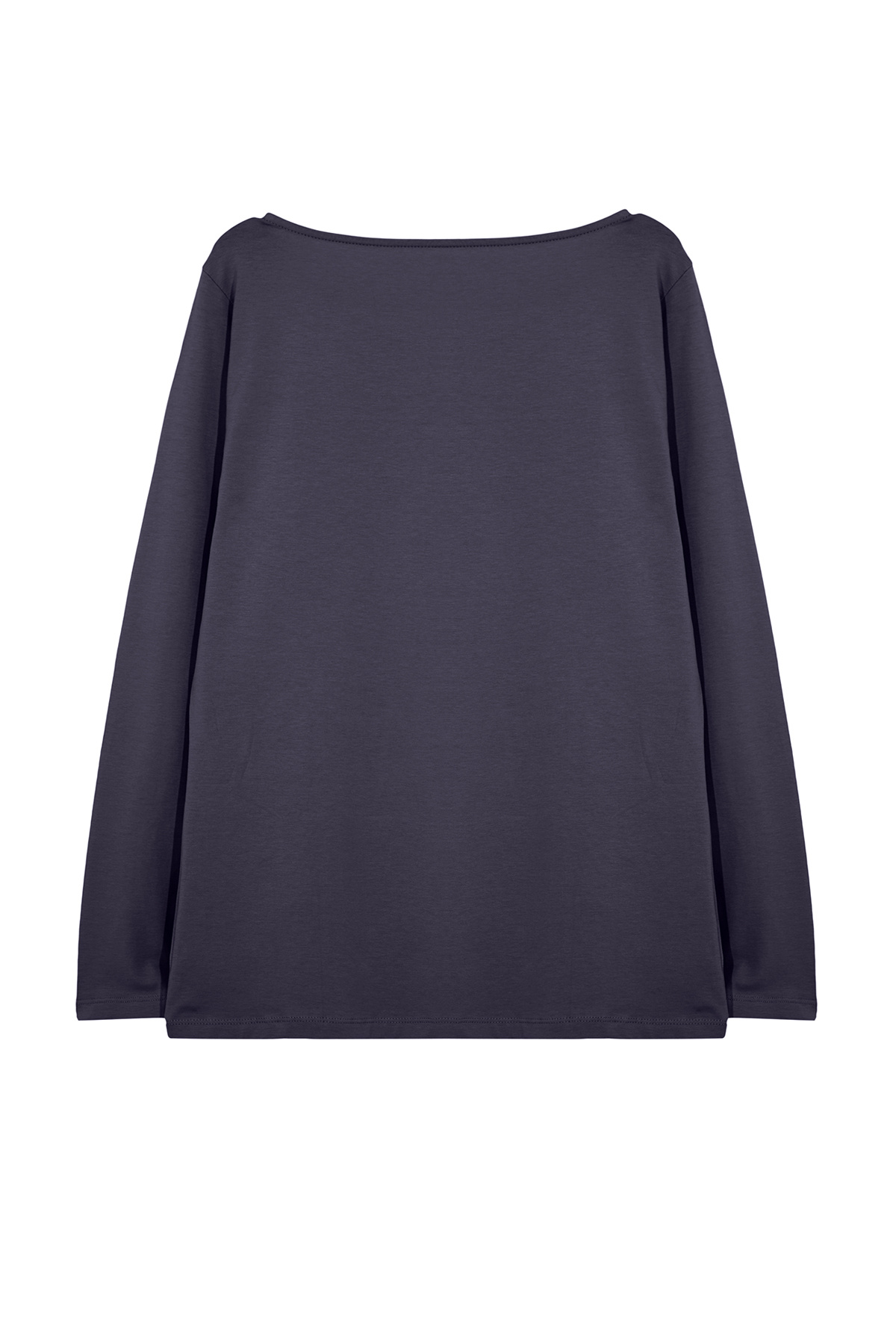 Trendyol Curve-Plus Size Grey Cotton T-Shirt - Long Sleeve, Body Shaping Tbbaw25Bf00000 10