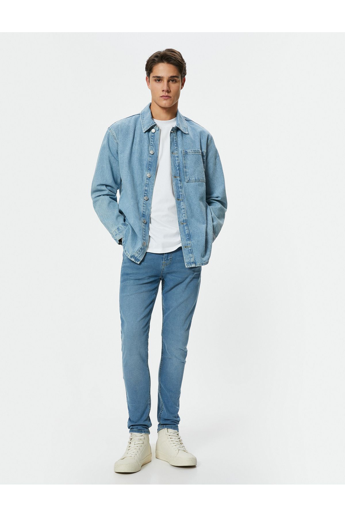 شلوار جین Skinny Fit - Michael Jean