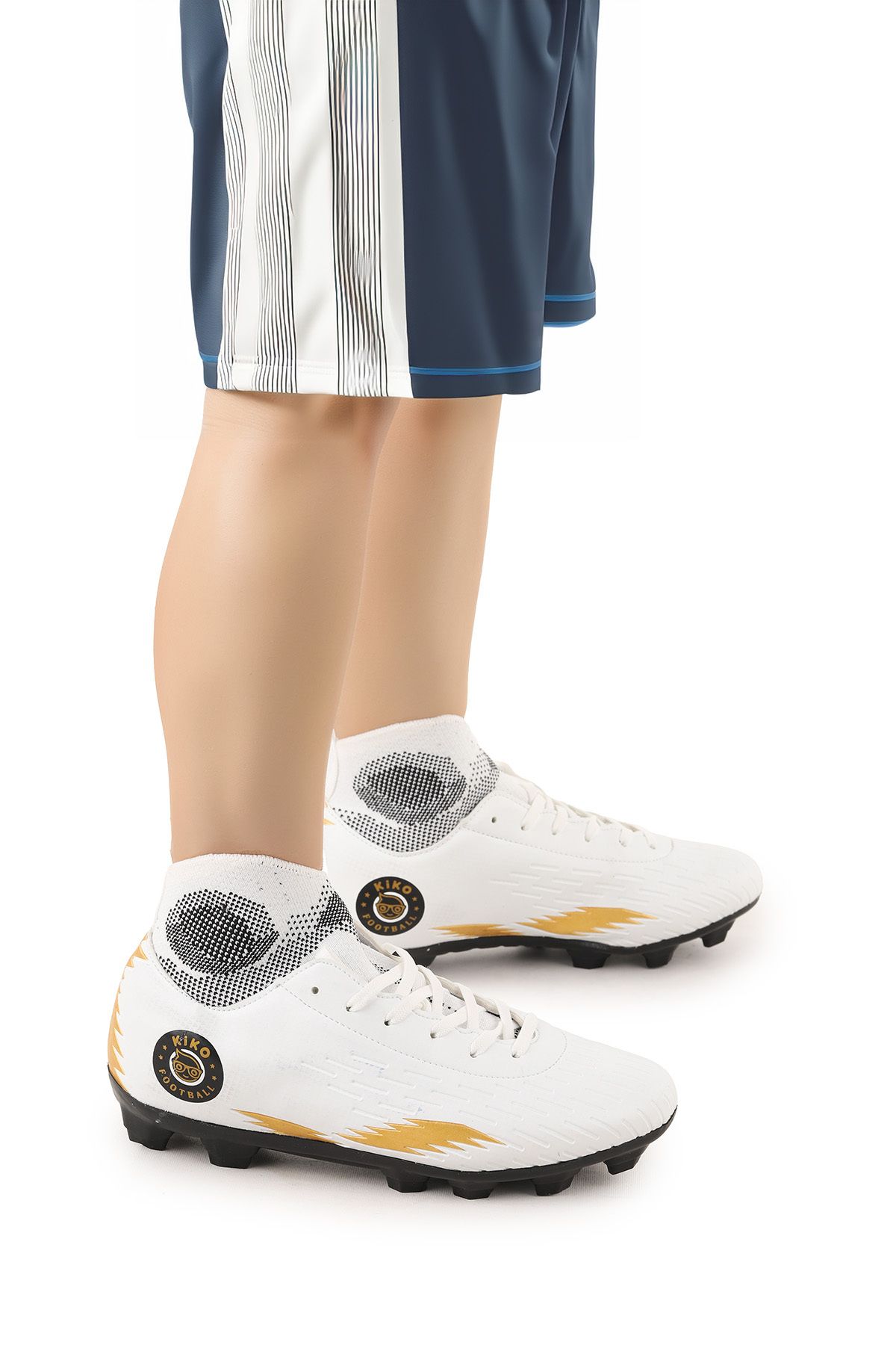 Kiko Kids 142 Fkp Pantofi De Fotbal Cu Talie Mare Turf Field Pantofi De Fotbal Pentru Băieți Masculin - 39