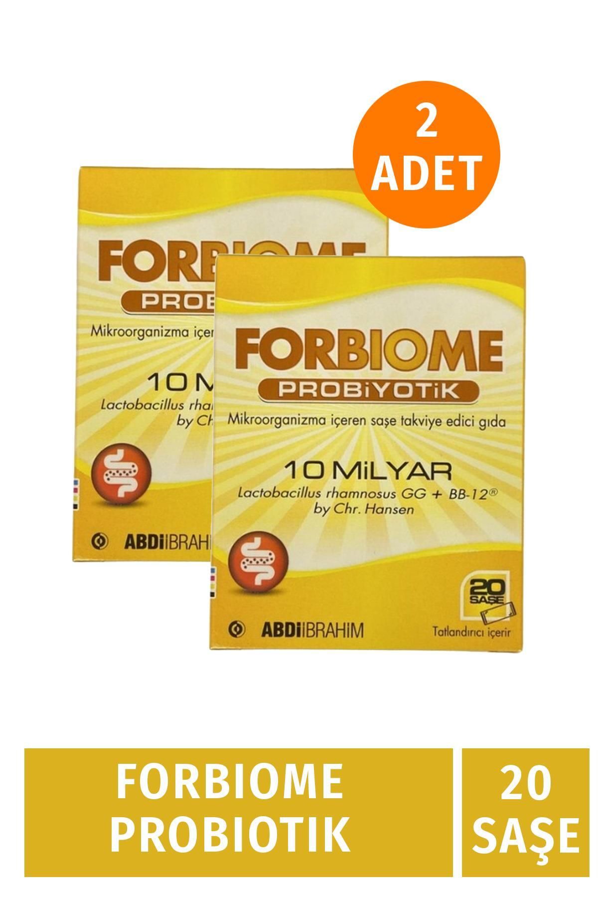 Forbiome Probiyotik 20 Saşe 2 Adet