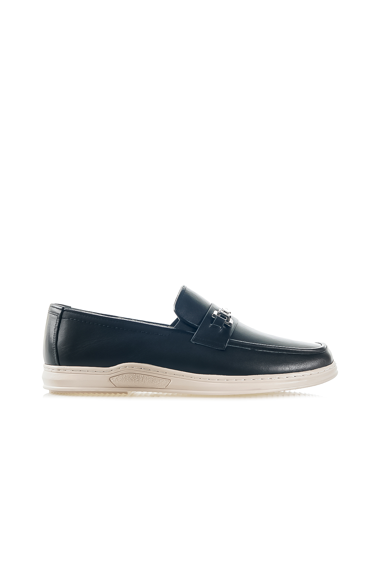 پیر کاردین PIERRE CARDIN PIERRE CARDIN مردانه چرم اصل با جزئیات کفش راحتی لوفر (40-44) 24Y 191074 M BLACK