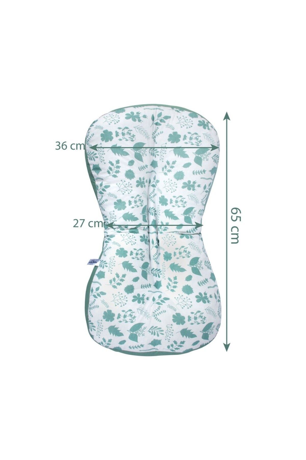 Sevi Bebe CLZ193  Pratik Emzirme Minderi ART-375 Yaprak Desen fotoğrafı 5 (önizleme)