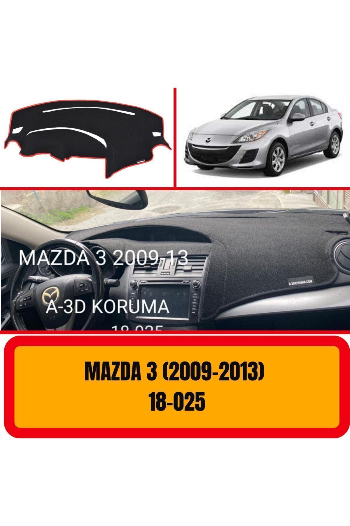 A3D TORP DO KORUMA Mazda 3 2009 2013 Glove Box Carpet Cover Protection and Accessory Spare Parts Trendyol