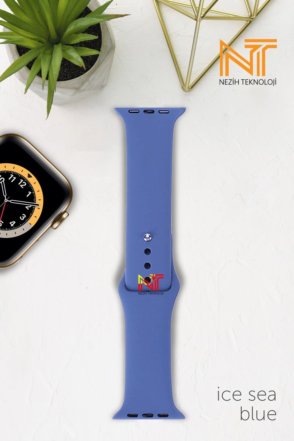 Apple Watch Series 2/3/4/5/6/7/8/9/Se 38-40-41mm and Series 10 42mm A+ Grade Soft Silicone Sports Band