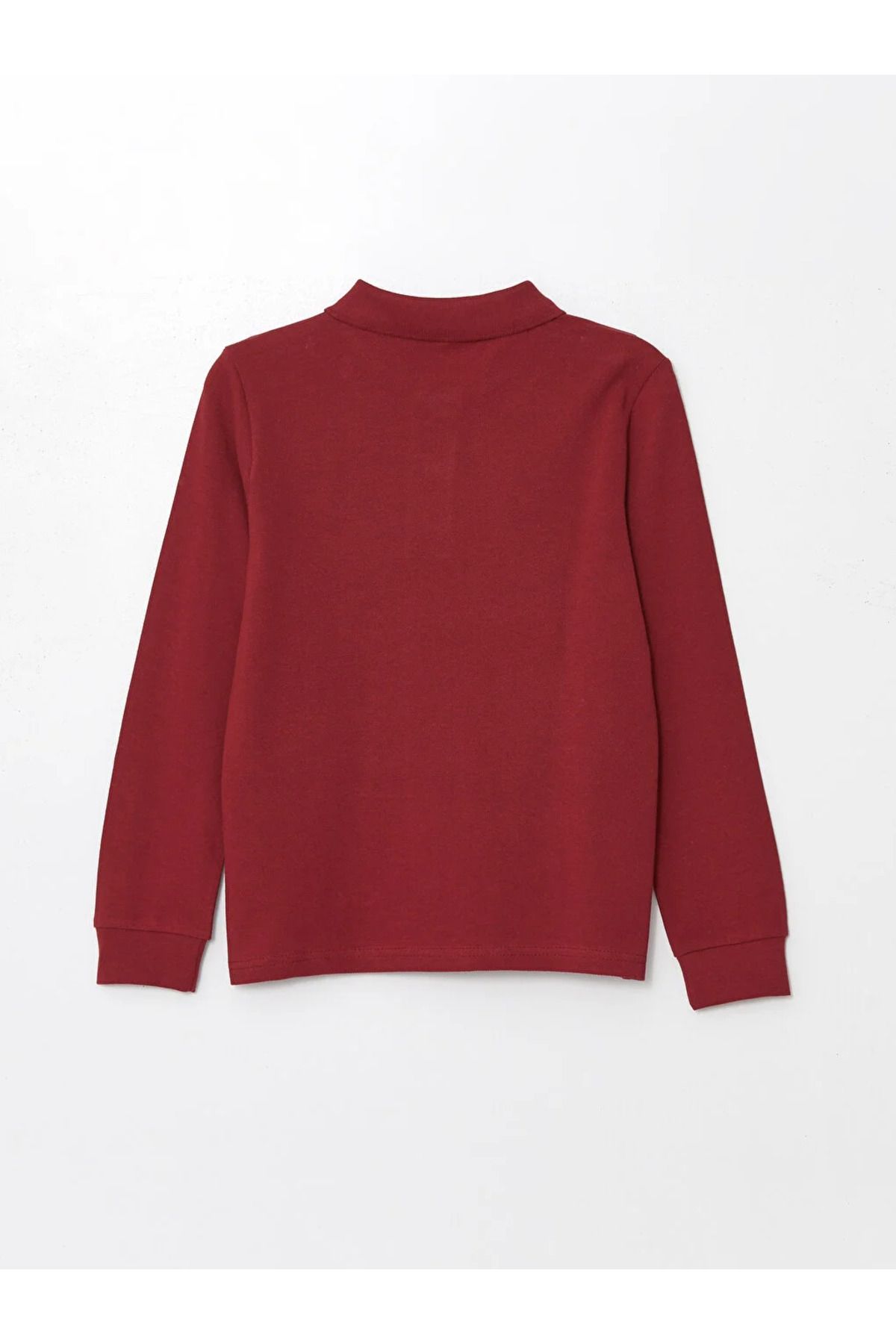LC Waikiki-2025 Season 100% Cotton Long Sleeve Polo Collar T-Shirt - Will Be Shipped by AYMİRA Store 2