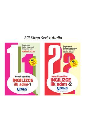 Fono Yayınları Fono Kendi Kendine Ingilizce Ilk Adım 1 - 2 (seslendirmeli)