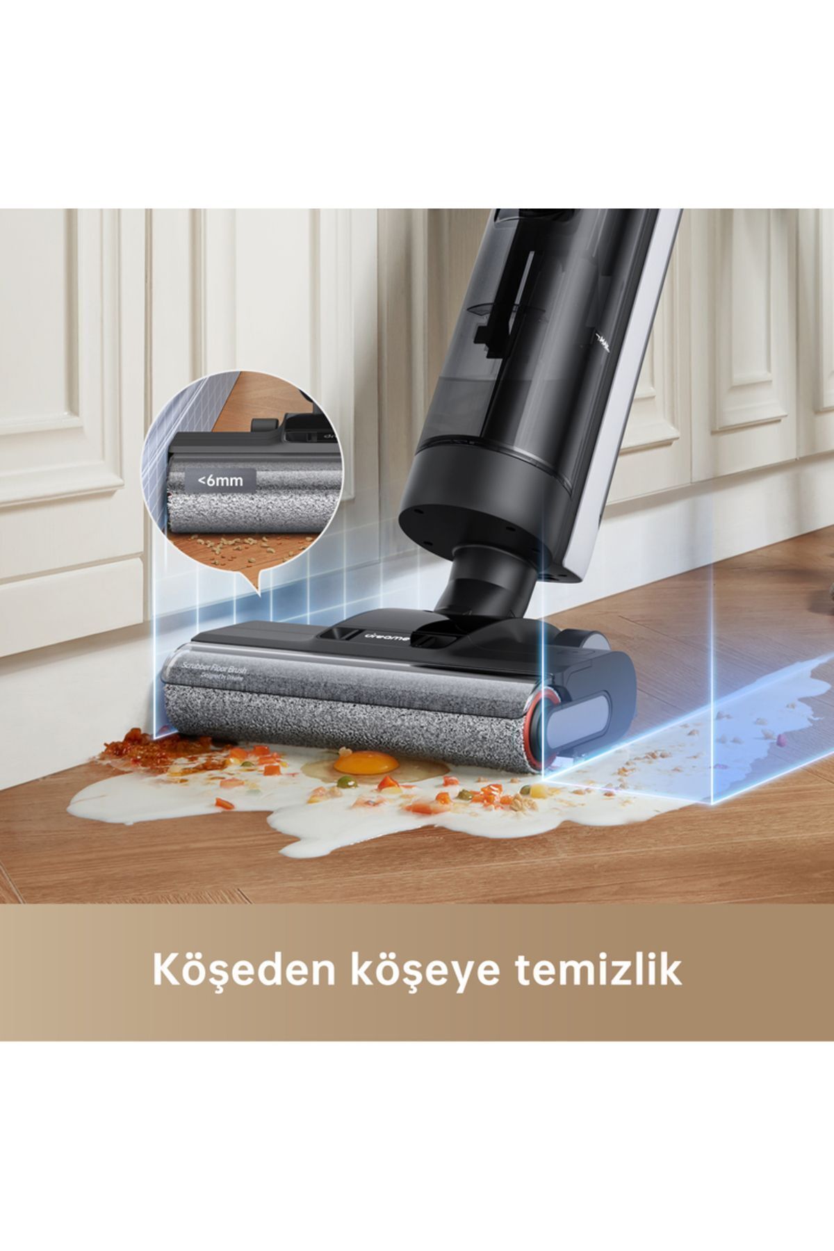 Dreame-H12 Dual Smart - Wet Dry Vertical Vacuum Cleaner, Floor Cleaner Mop, 4 in 1 3