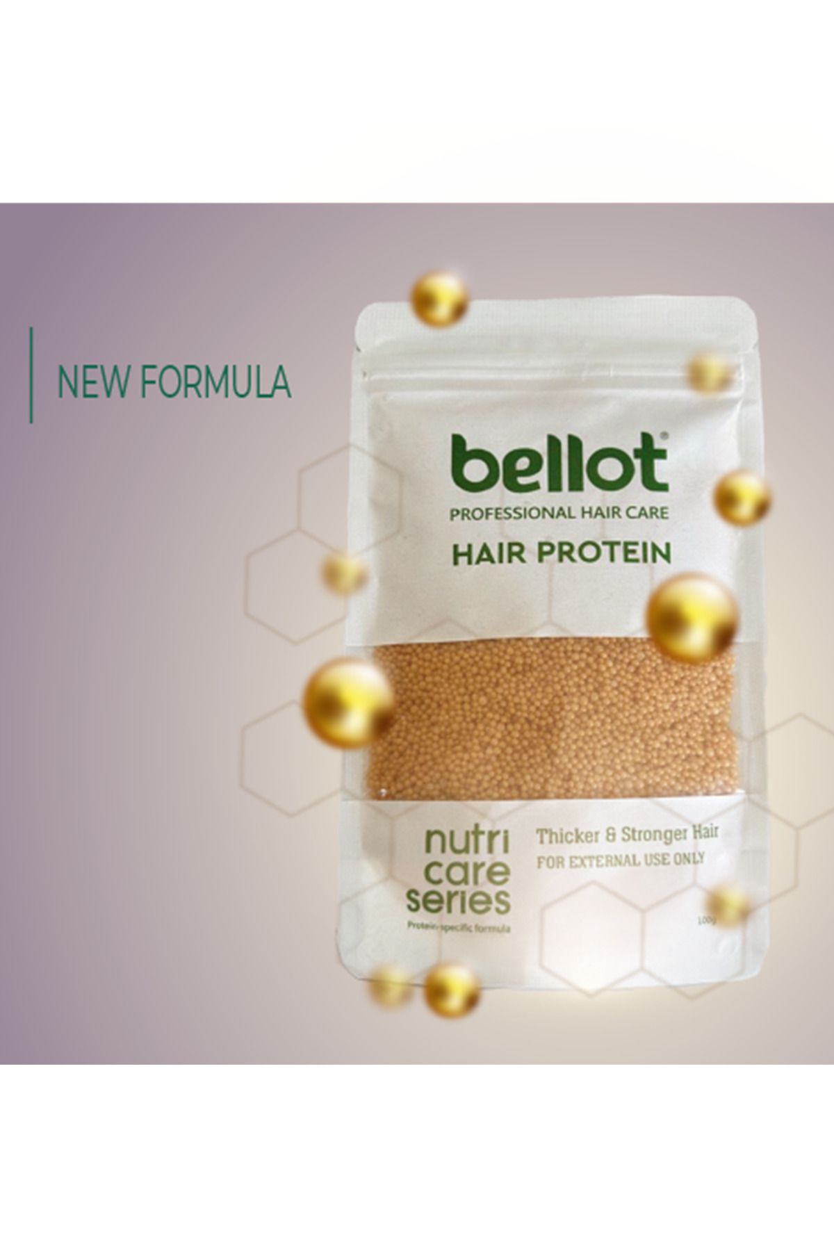 Saç Bakım Proteini / Hair Protein - Saç Açma Ve Boya Işlemlerinde Yıpranmalara Karşı Özel Ürün 100gr
