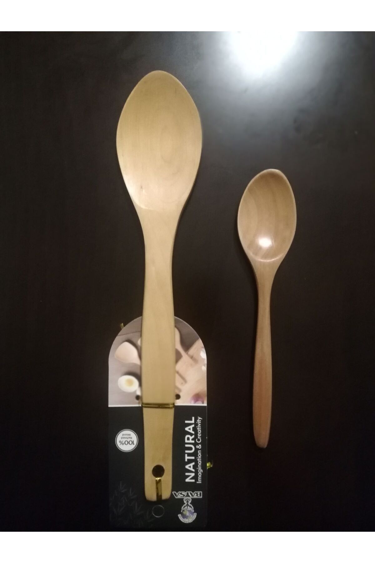 TARIK HOME-Wooden Spoon Set of 2 - Concise and Convenient 4