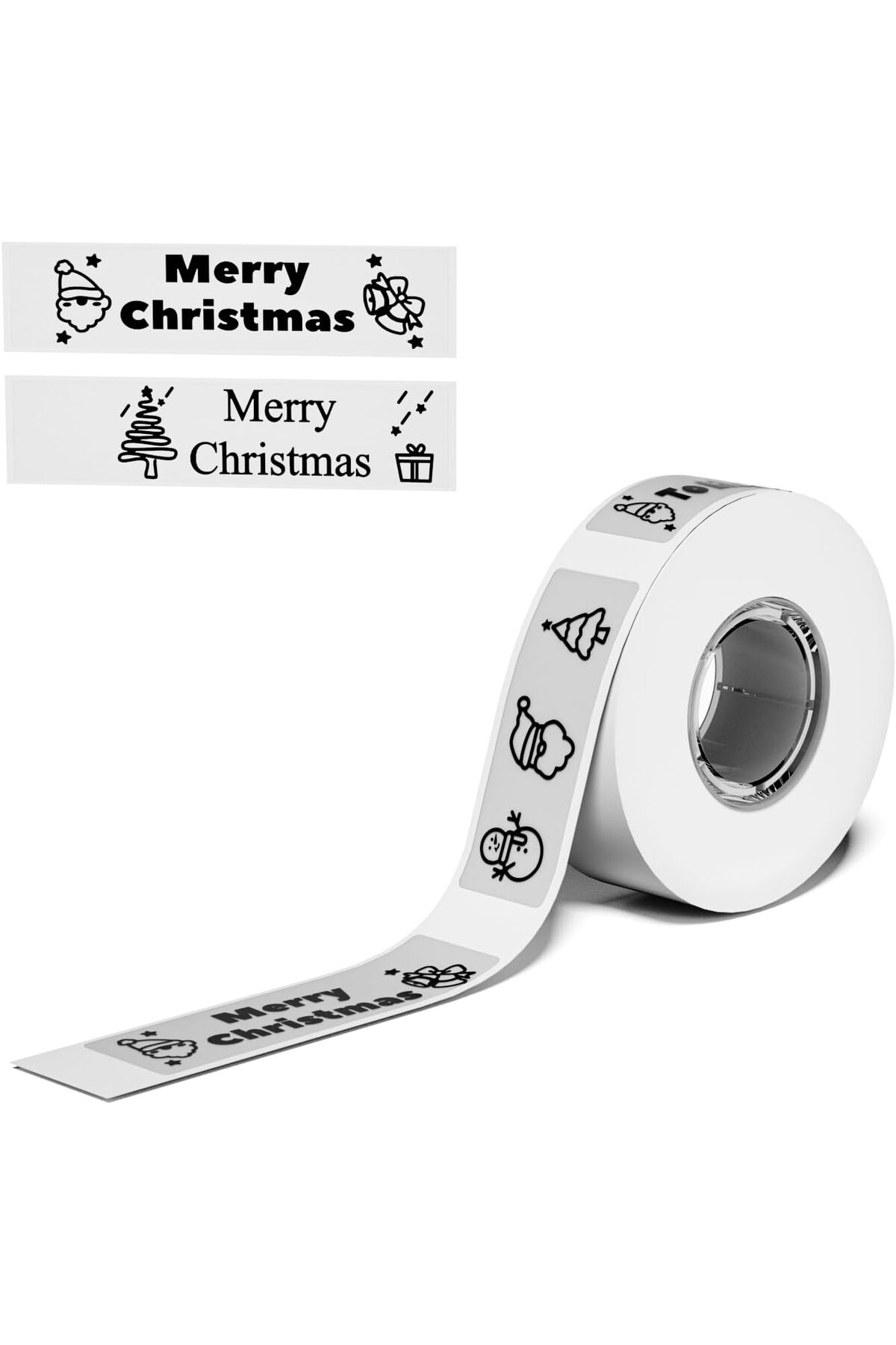 Phomemo 14x30mm/210adet Şeffaf Etiket D30/Q30 İçin DCP1430-210TT