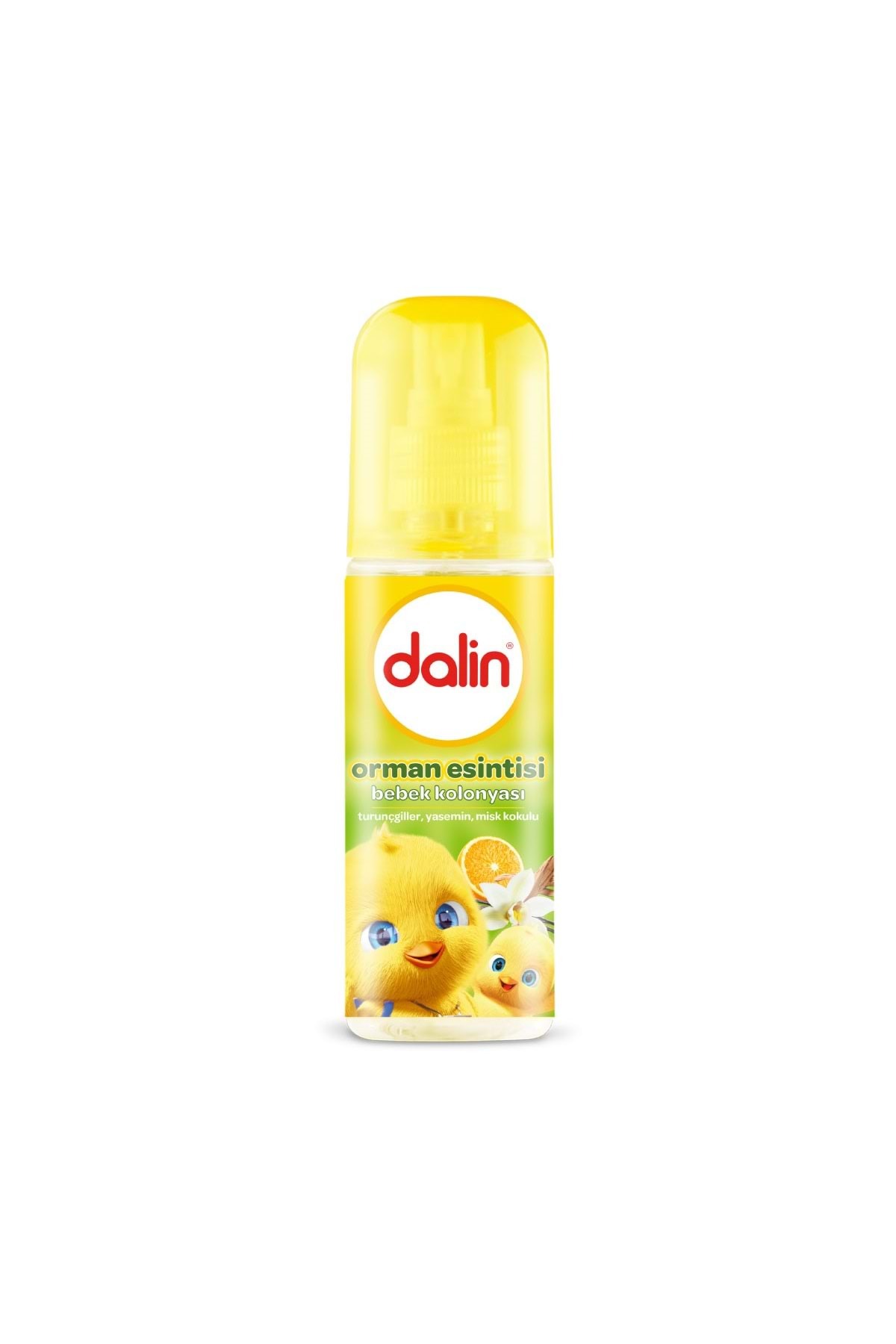 Dalin Bebek Kolonyası 150ml Orman Esintisi (TURUNÇGİLLER-YASEMİN-MİSK KOKULU) (5 Lİ SET) fotoğrafı 3 (önizleme)
