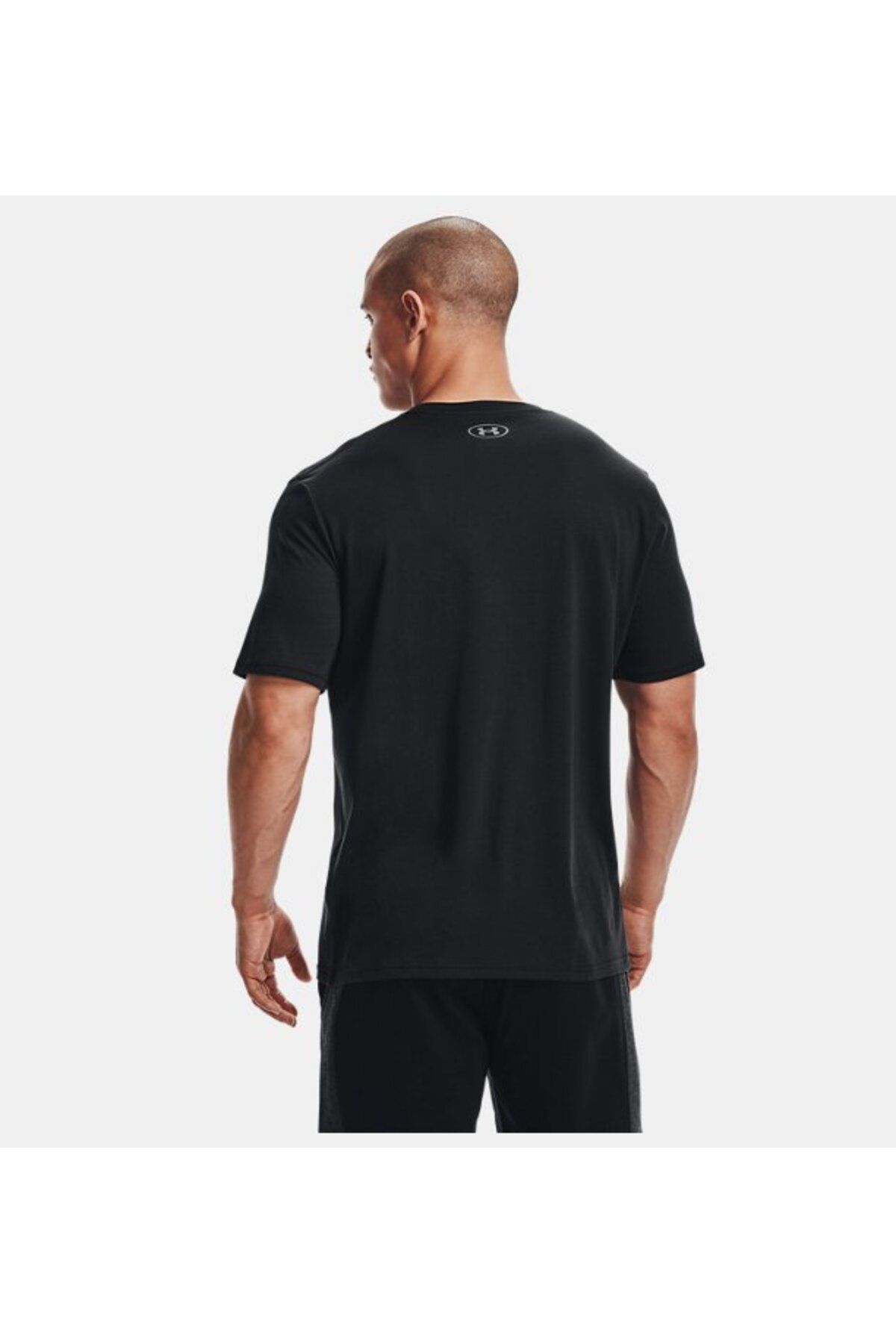 تی شرت ورزشی مشکی مردانه آستین کوتاه Boxed ورزشیtyle در UA 1329581 001 Under Armour