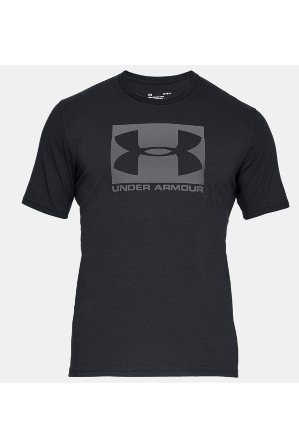 تی شرت ورزشی مشکی مردانه آستین کوتاه Boxed ورزشیtyle در UA 1329581 001 Under Armour