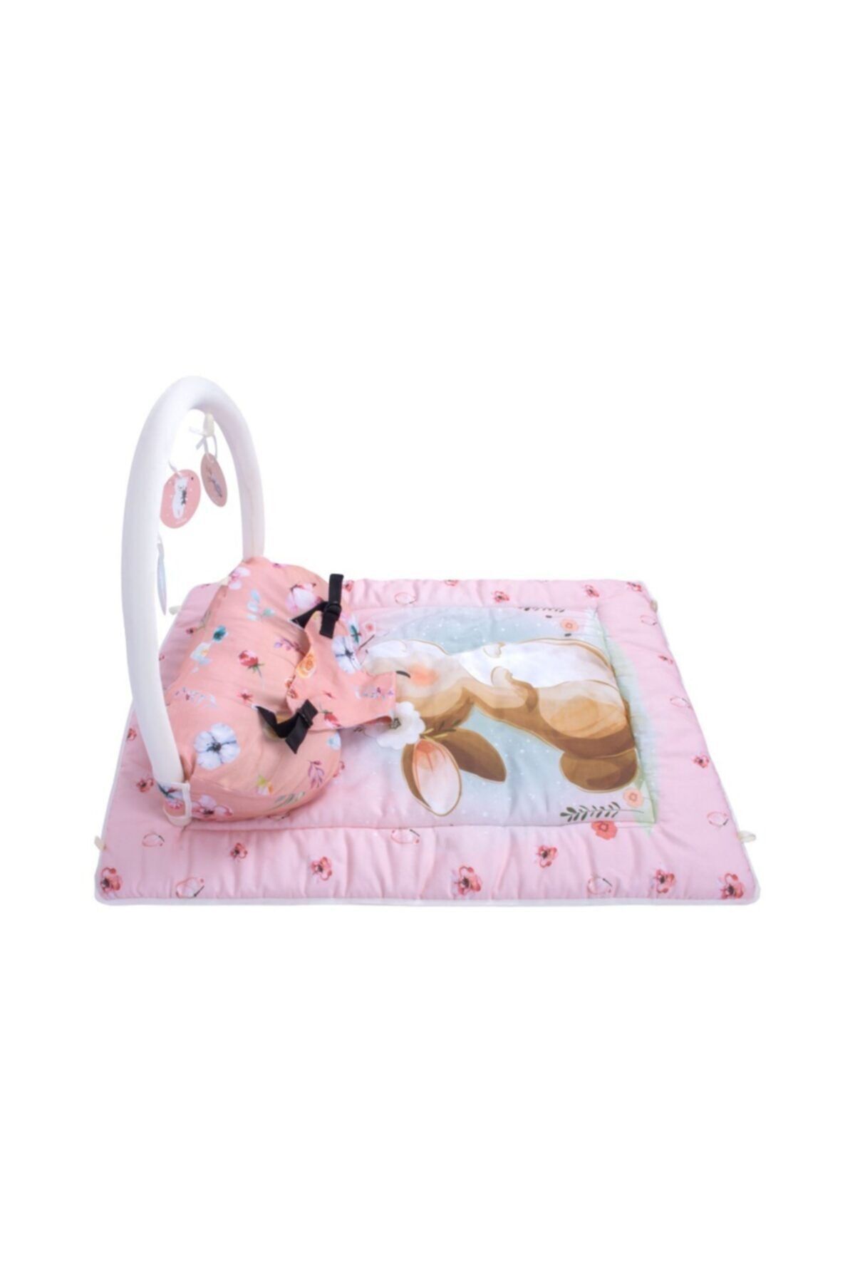 Sevi Bebe Çok Fonksiyonlu Oyun Minderi - Tavşan fotoğrafı 5 (önizleme)