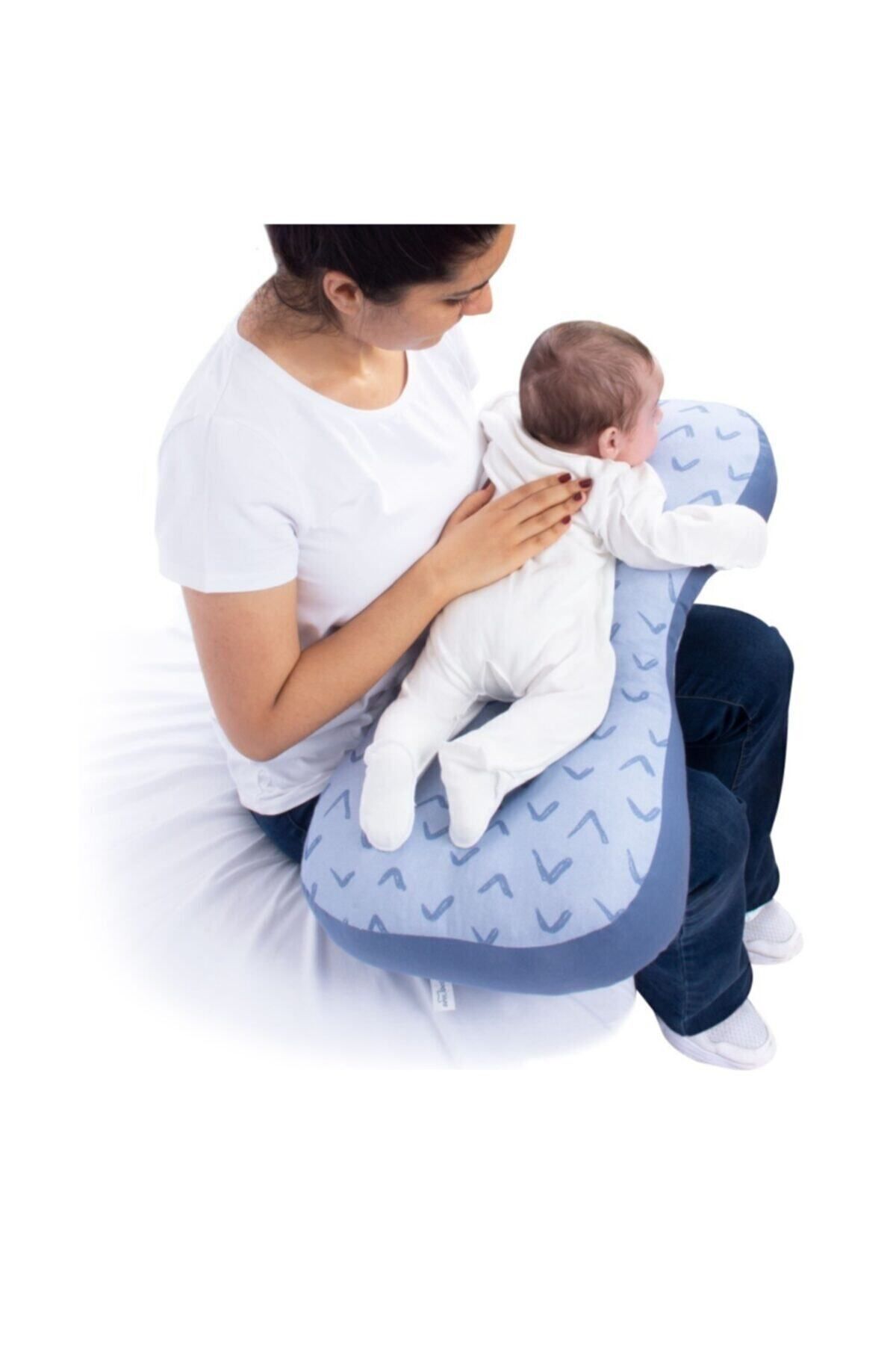 Sevi Bebe Pratik Emzirme Minderi Çentik Desen fotoğrafı 3 (önizleme)