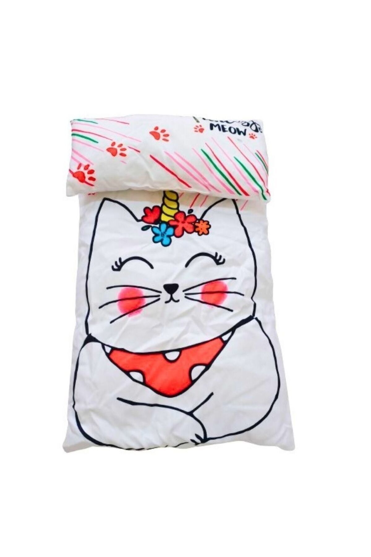 Pofuduk Unicorn Prenses Kedi Alt Açma Seti