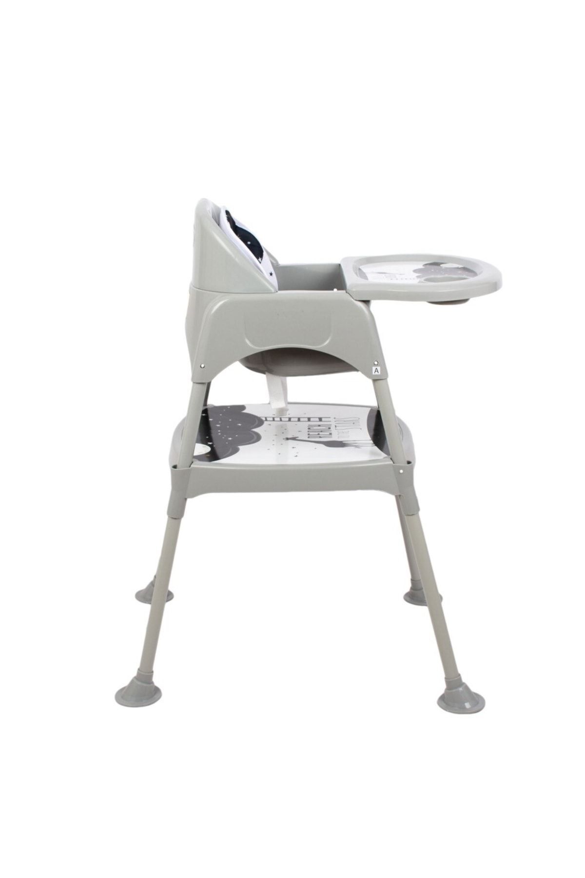 Sevi Bebe 3 In 1 Mama Sandalyesi Gri fotoğrafı 3 (önizleme)