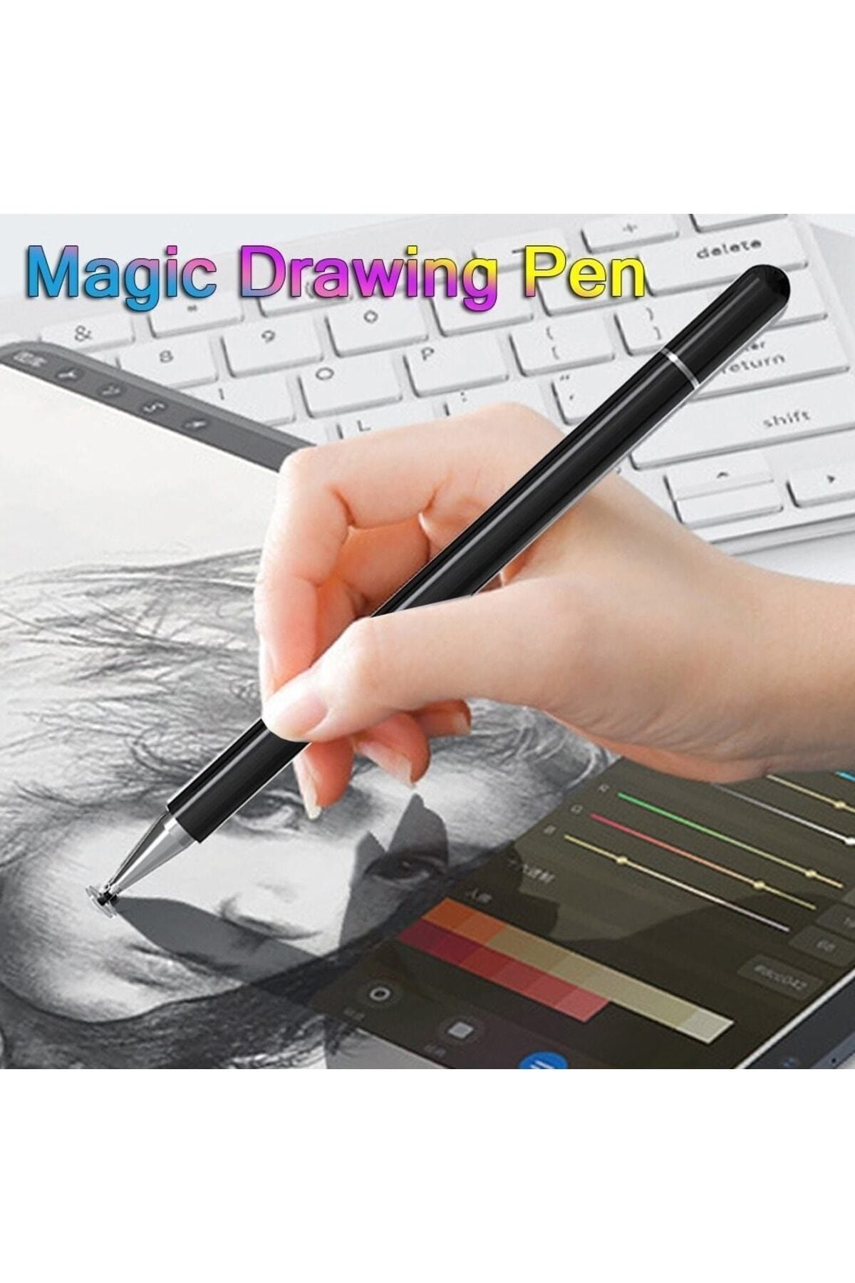 m.tk moveteck-Touch Passive Stylus Colored Pen Phone Computer Tablet Touch Tip Pen White 4