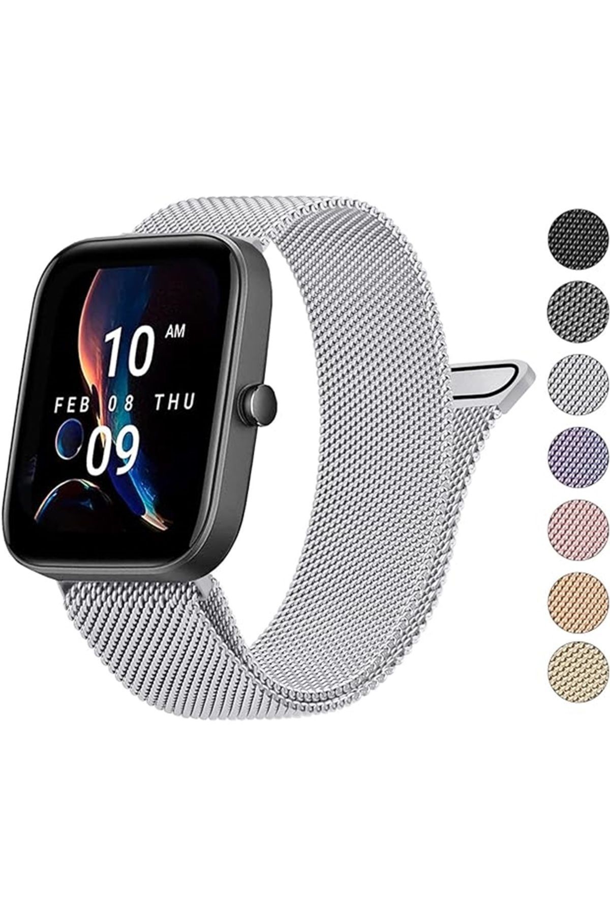 Nezih Case Amazfit GTS GTS 2 GTS 2 Mini GTS 2e GTS 3 GTS 4 Mini GTS 4 Milanese Has r Metal Kordon Fiyat Yorumlar Trendyol