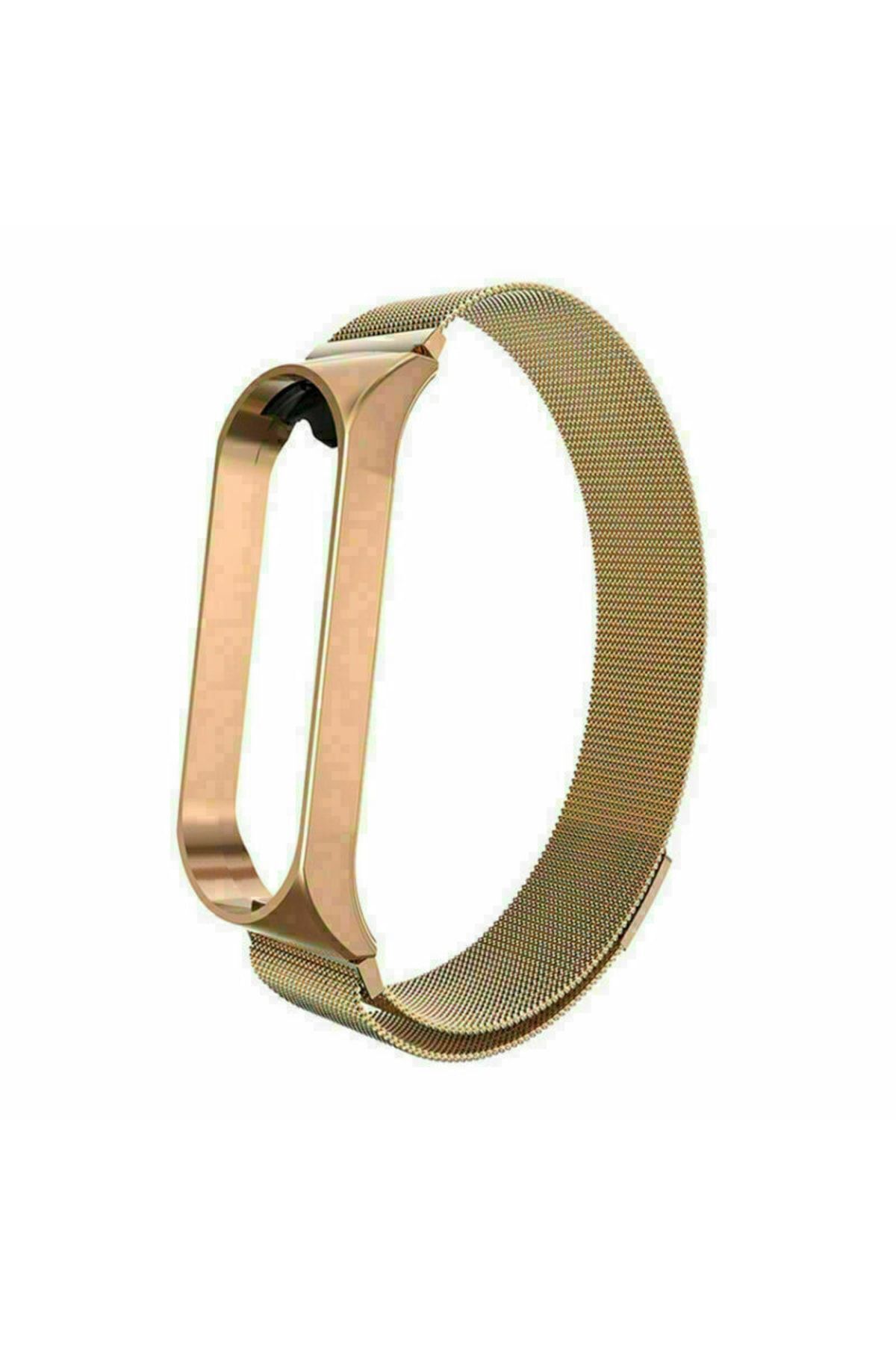 Xiaomi Mi Band 3 And Mi Band 4 Compatible Metal Stainless Steel Mesh Metal Cord