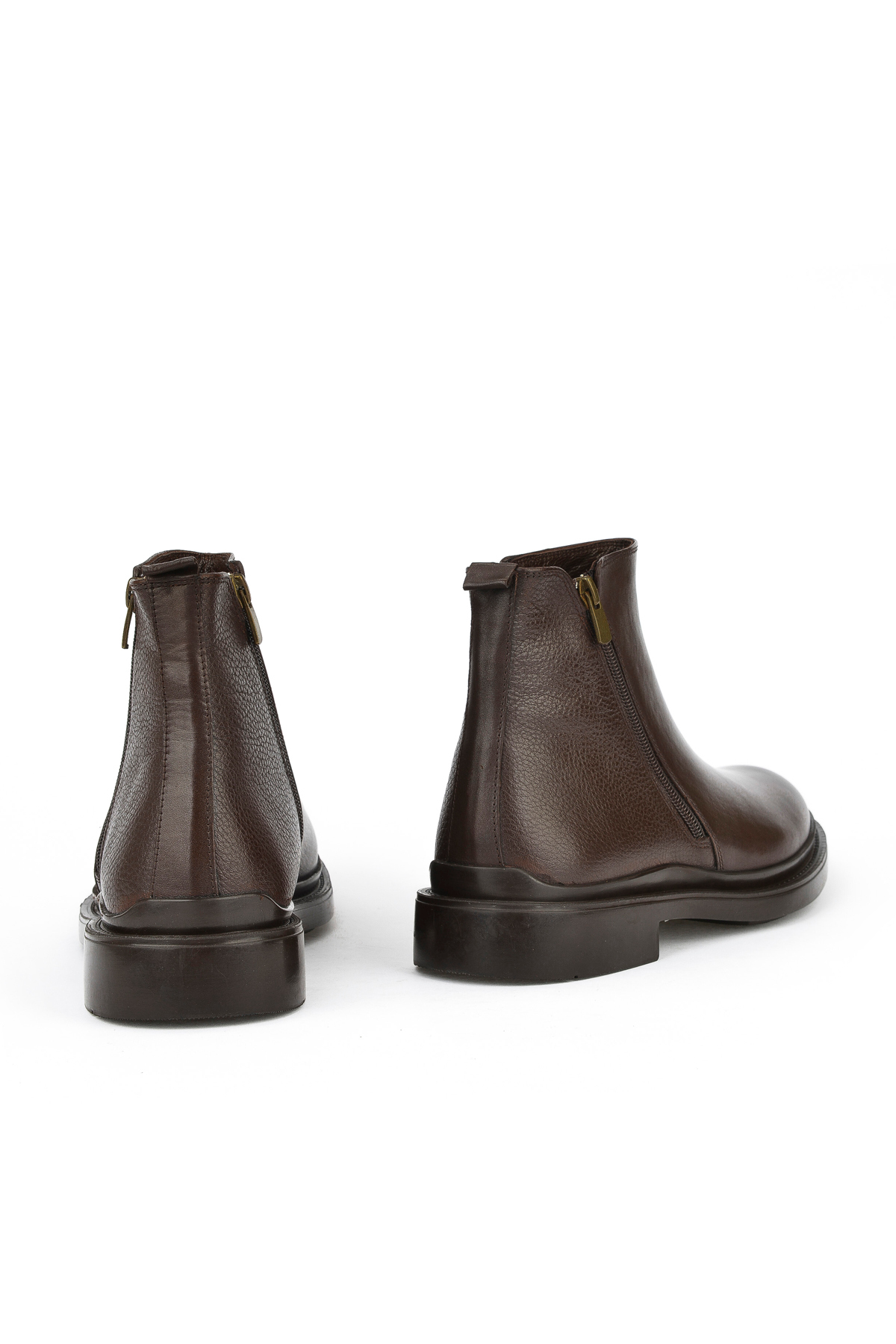 بوت مردانه قهوه ای Ziya | 143986Z4140 اورجینال - تصویر 3