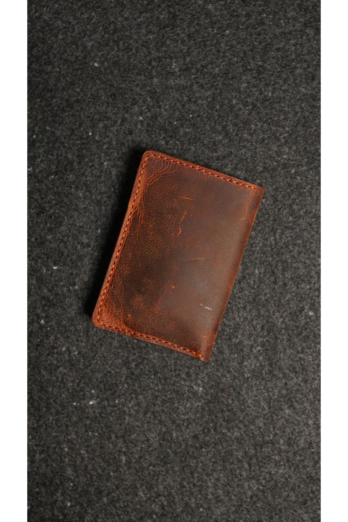 کیف پول مردانه نارنجی rakunart | 0016 Para Girişli Kartlıklı Cüzdan ORANJ اورجینال - تصویر 6