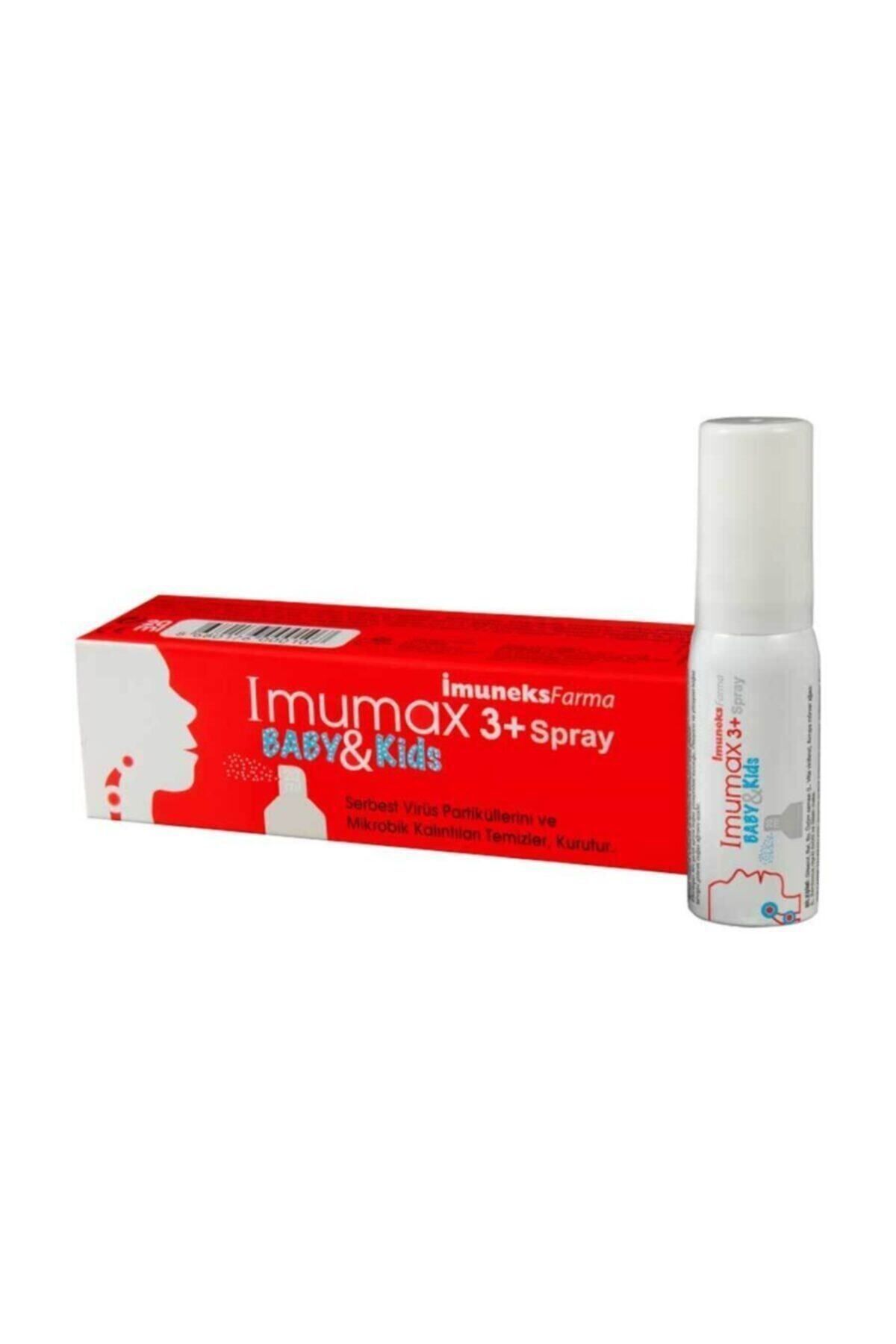 Imumax Baby Kids 3 Yaş Ve Üstü Boğaz Spreyi