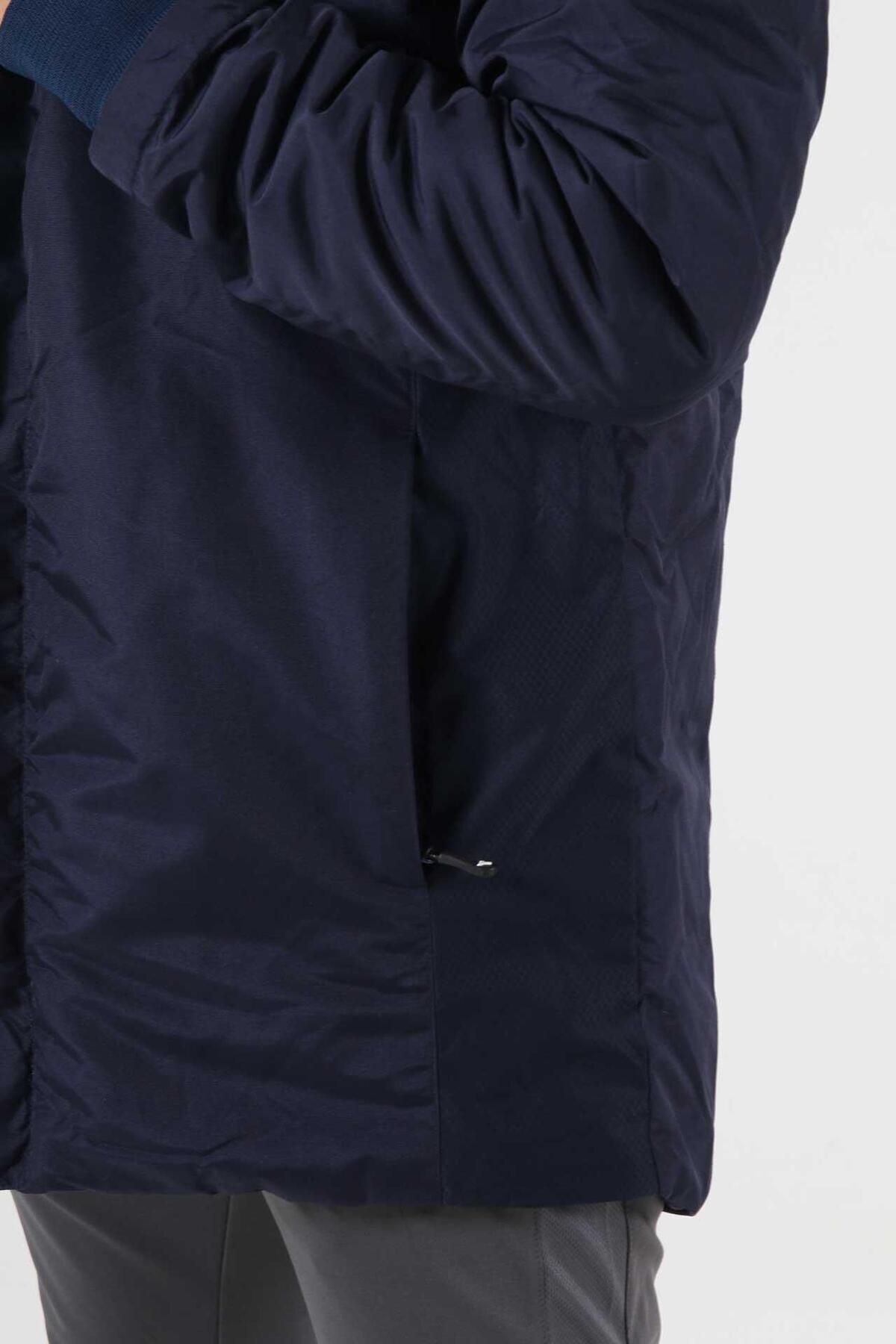 کاپشن ورزشی آبی مردانه و زنانه LONG COAT NAVY اورجینال Diadora