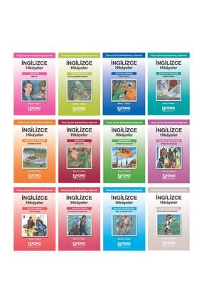 Fono Yayınları Ingilizce-türkçe Hikayeler (12 Kitap Set) (derece 1-2-3-4)