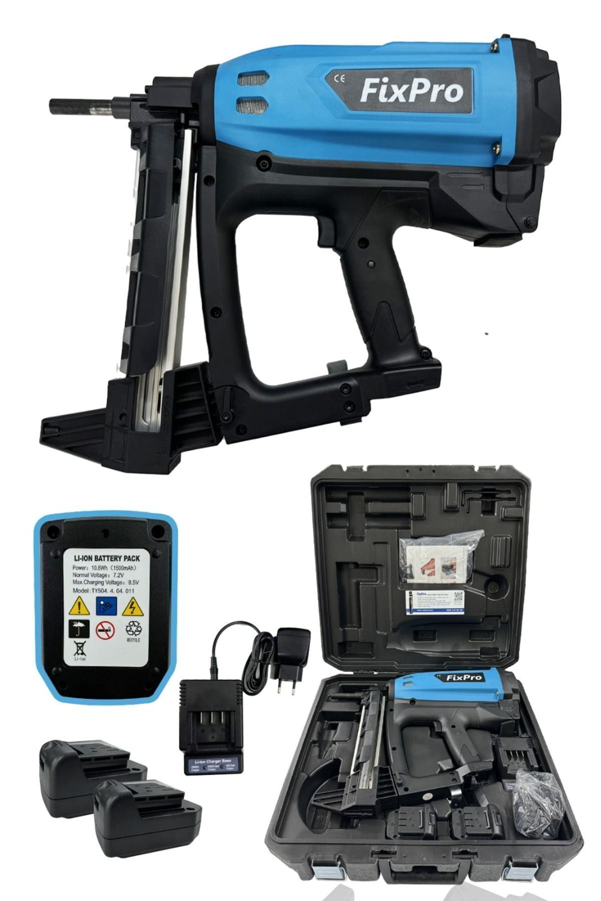 RETOOLS GAZLI ÇİVİ TABANCASI FİXPRO