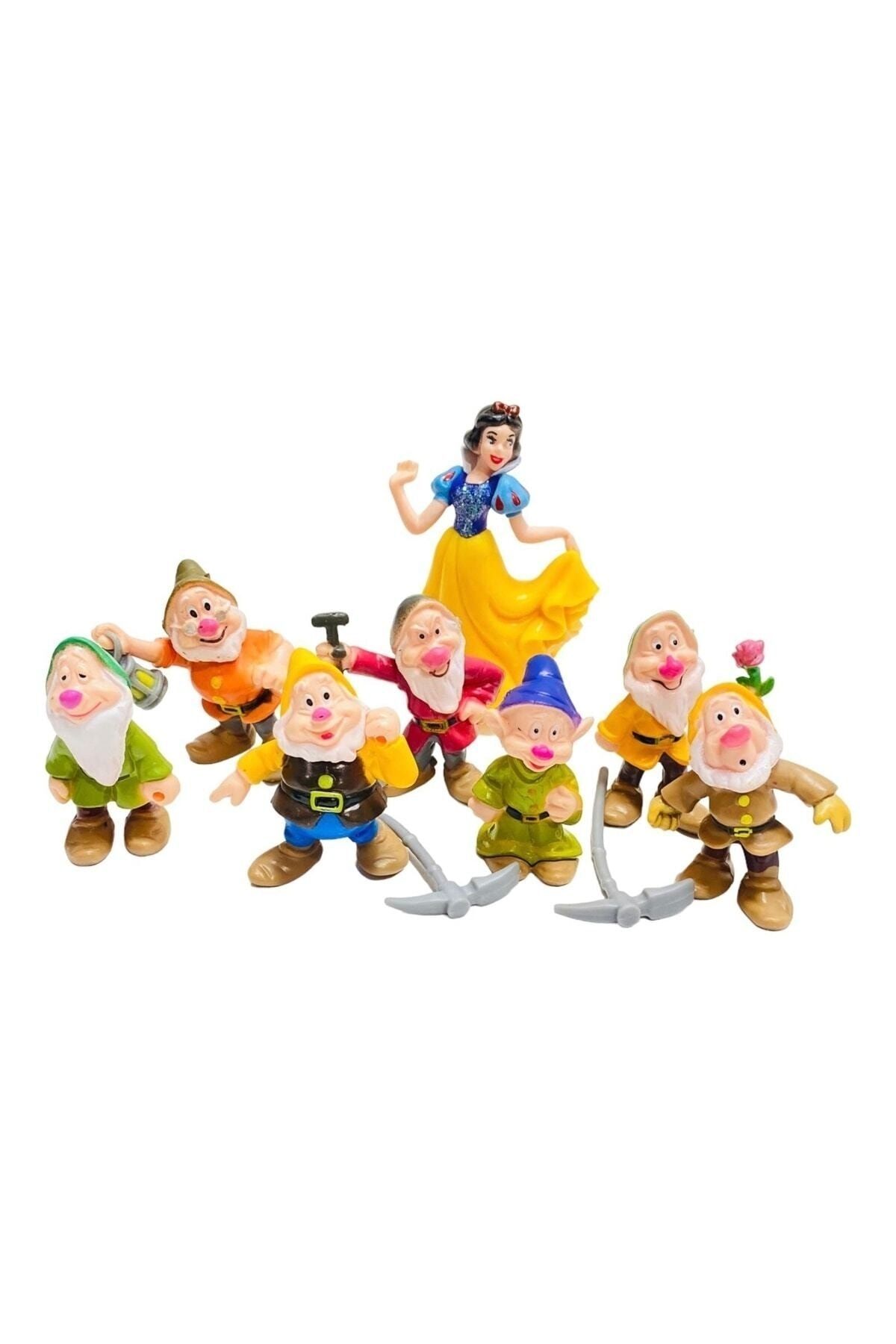 Brother Toys-Snow White and 7 Dwarfs Figure Toy Set with Phaeton Car 2