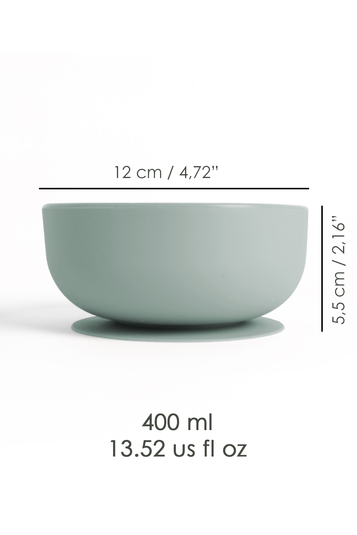 Meleni Baby 3'lü Silikon Vakumlu Bebek Mama Kasesi Seti - Vakum Tabanlı Set Kase - Gri-Yeşil-Pembe fotoğrafı 6 (önizleme)